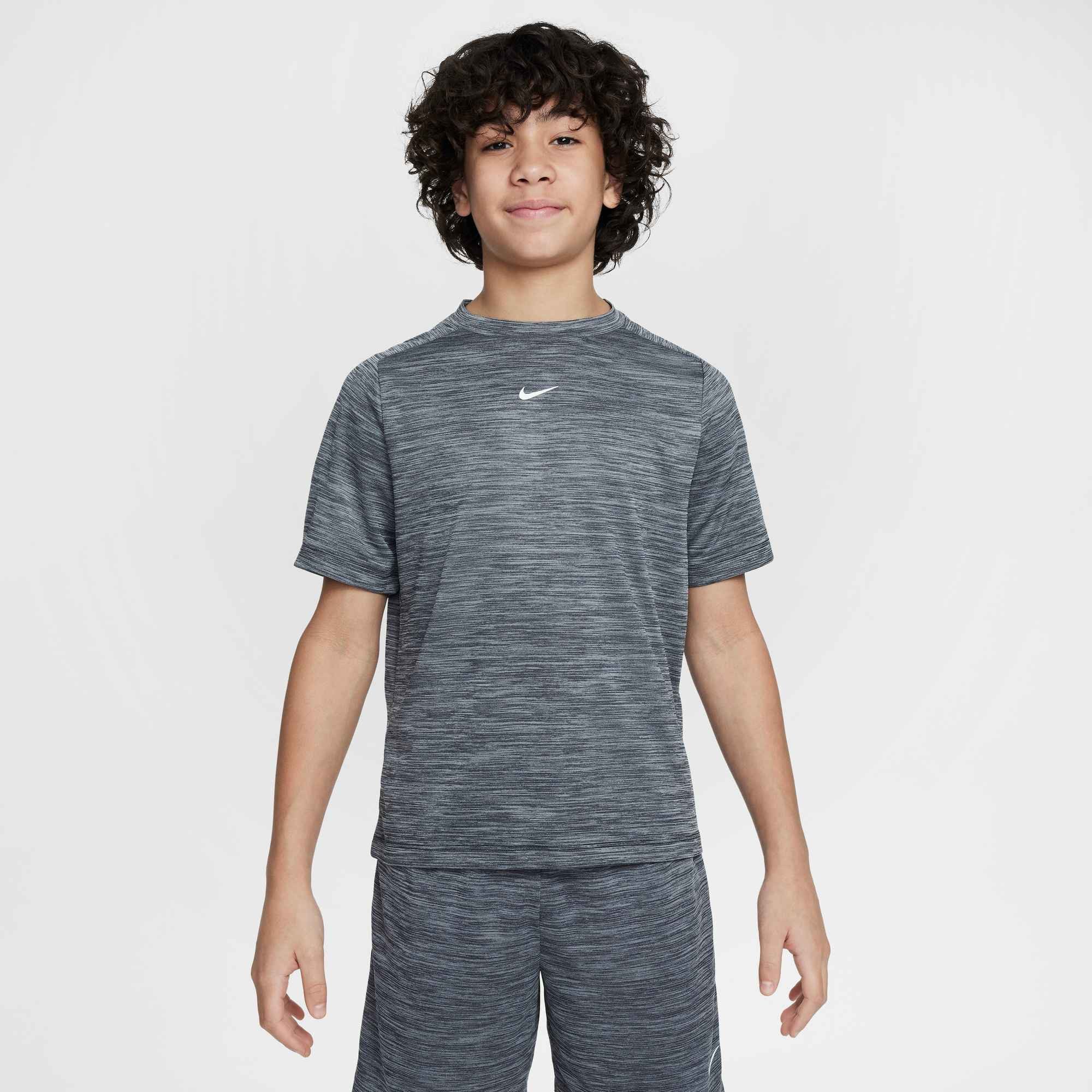 Nike Kapuzensweatshirt B NK DF MULTI SS TOP LBR HTHR Für Kinder und Jugendliche