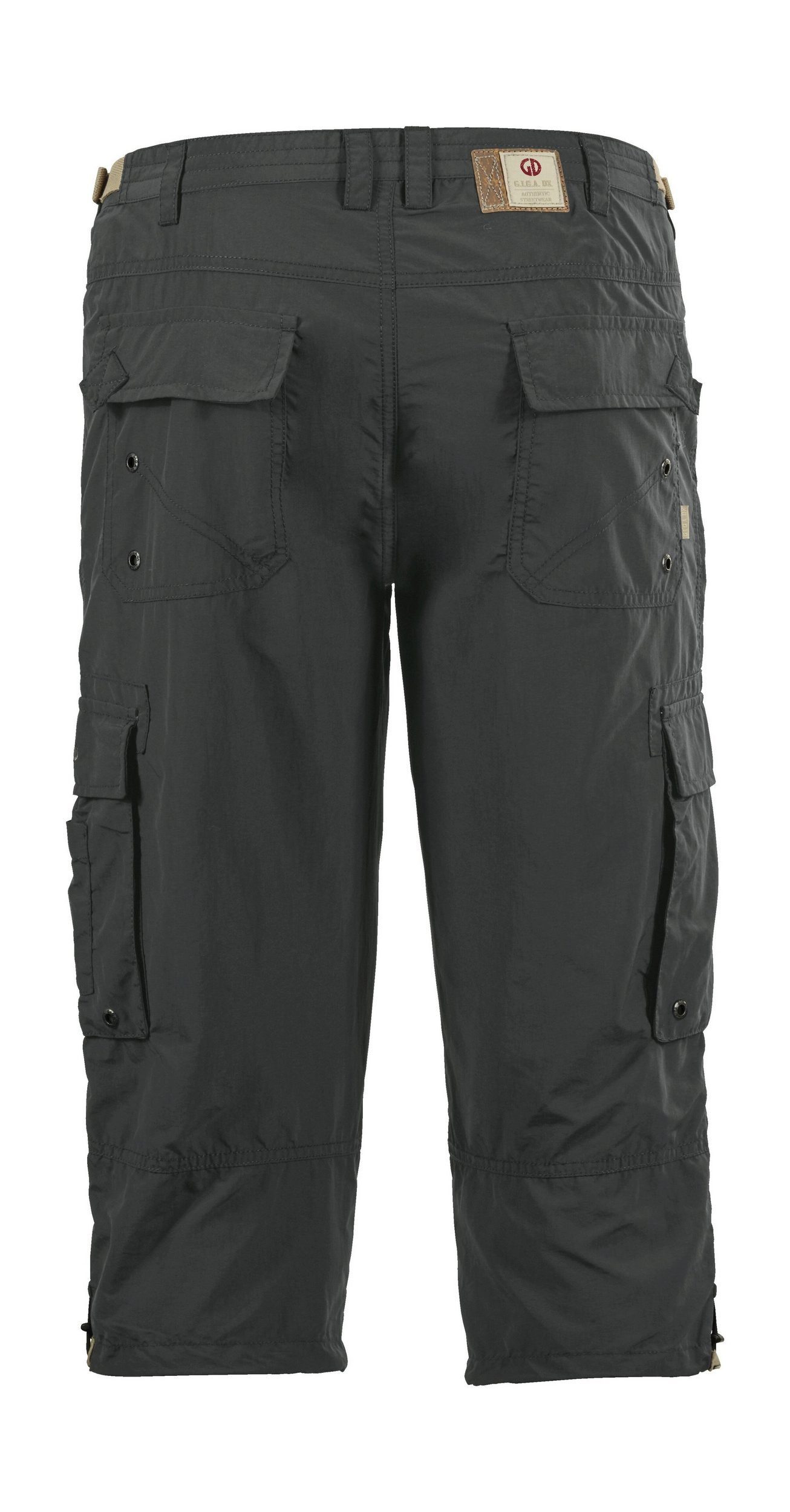 Supplex-Material, Cargoshorts killtec 749 schnelltrocknend G.I.G.A. grünanthrazit Enrik Taschen, viele by praktische leichtem DX aus 29028 Shorts 3/4-Hose