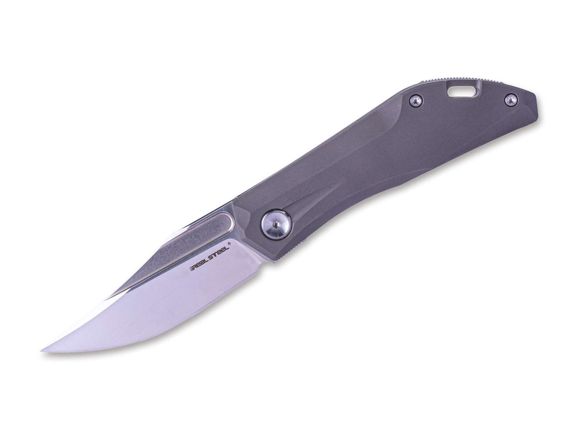 Real Steel Карманные ножи Карманные ножи Ventus Titanium Grey