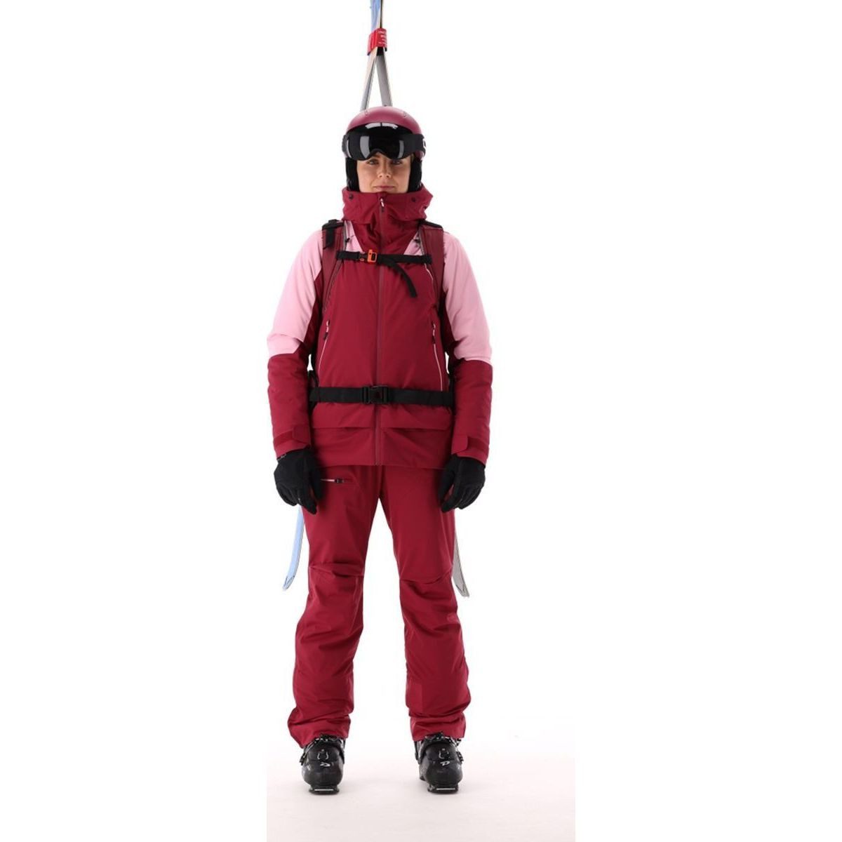 CMP Skijacke Woman Ski Jacket FIX Hood Hochfunktionelle Damenjacke mit Clima-Protect-Membran