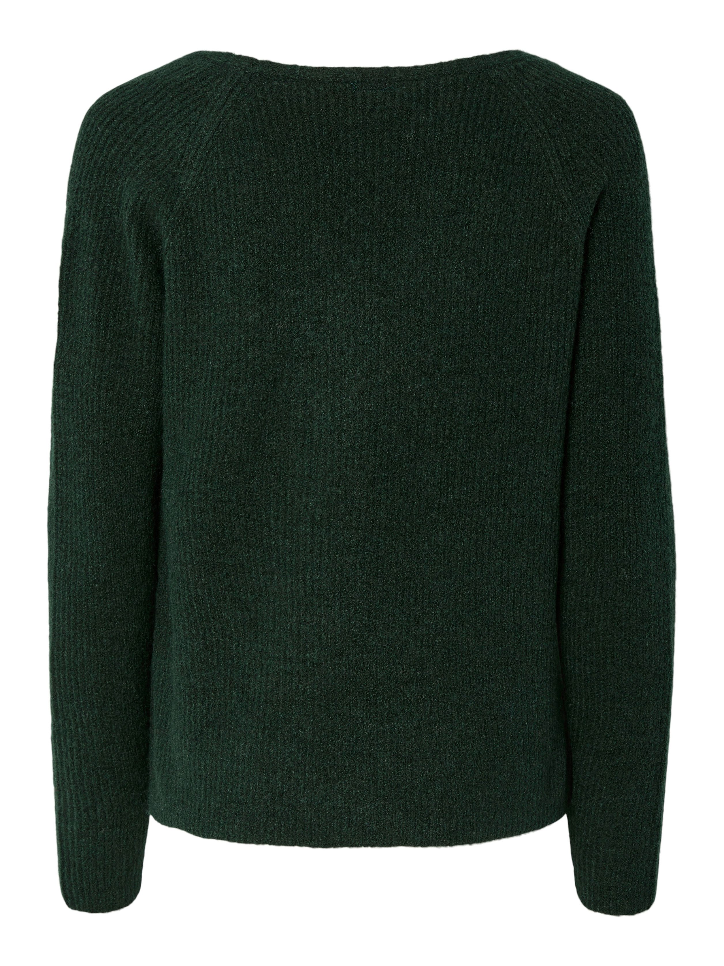 pieces V-Ausschnitt-Pullover PCELLEN LS V-NECK KNIT günstig online kaufen