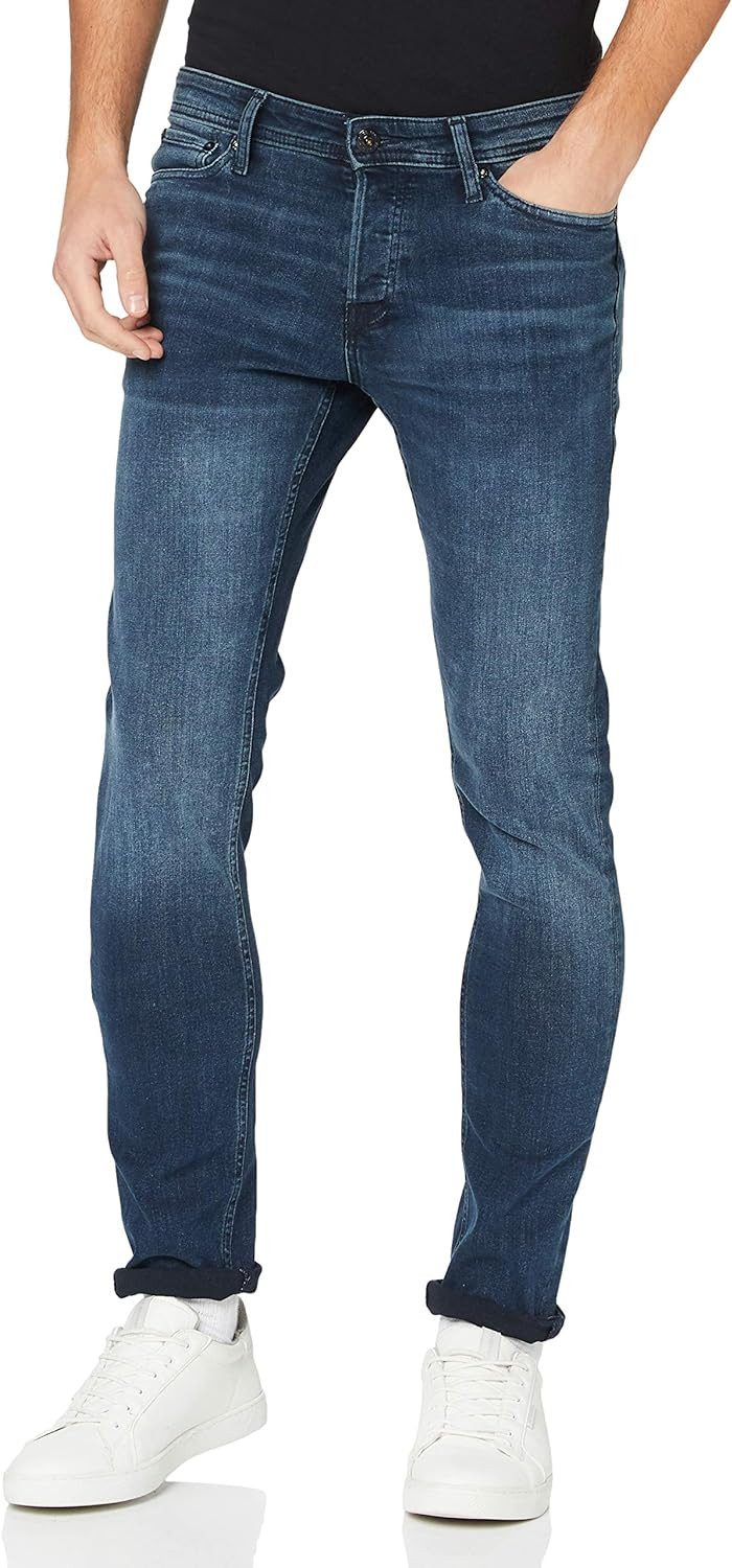 Jack & Jones 5-Pocket-Jeans Herren Джинсиhose in blau Slim Fit