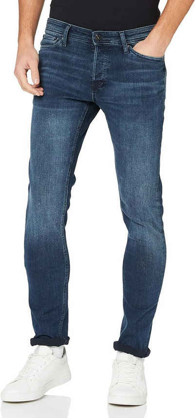 Jack & Jones 5-Pocket-Jeans Herren Jeanshose in blau Slim Fit