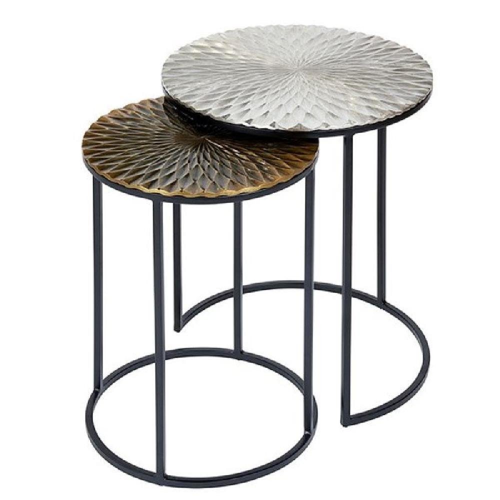 Lambert Beistelltisch Beistelltische Metall Bicolor Strukturiert (2-teilig)