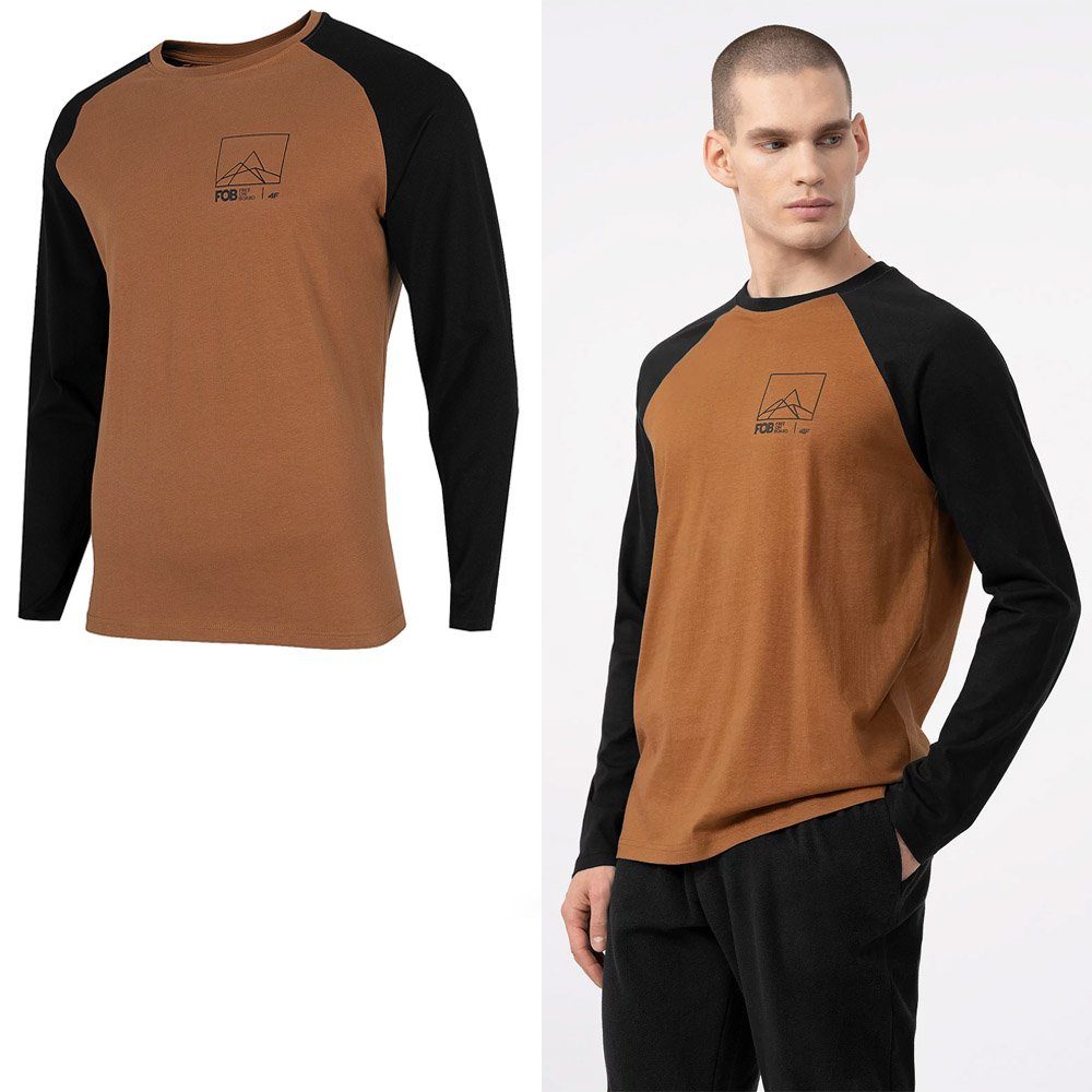 4F T-Shirt 4F FOB - Herren Trainingsshirt mit langen Ärmeln