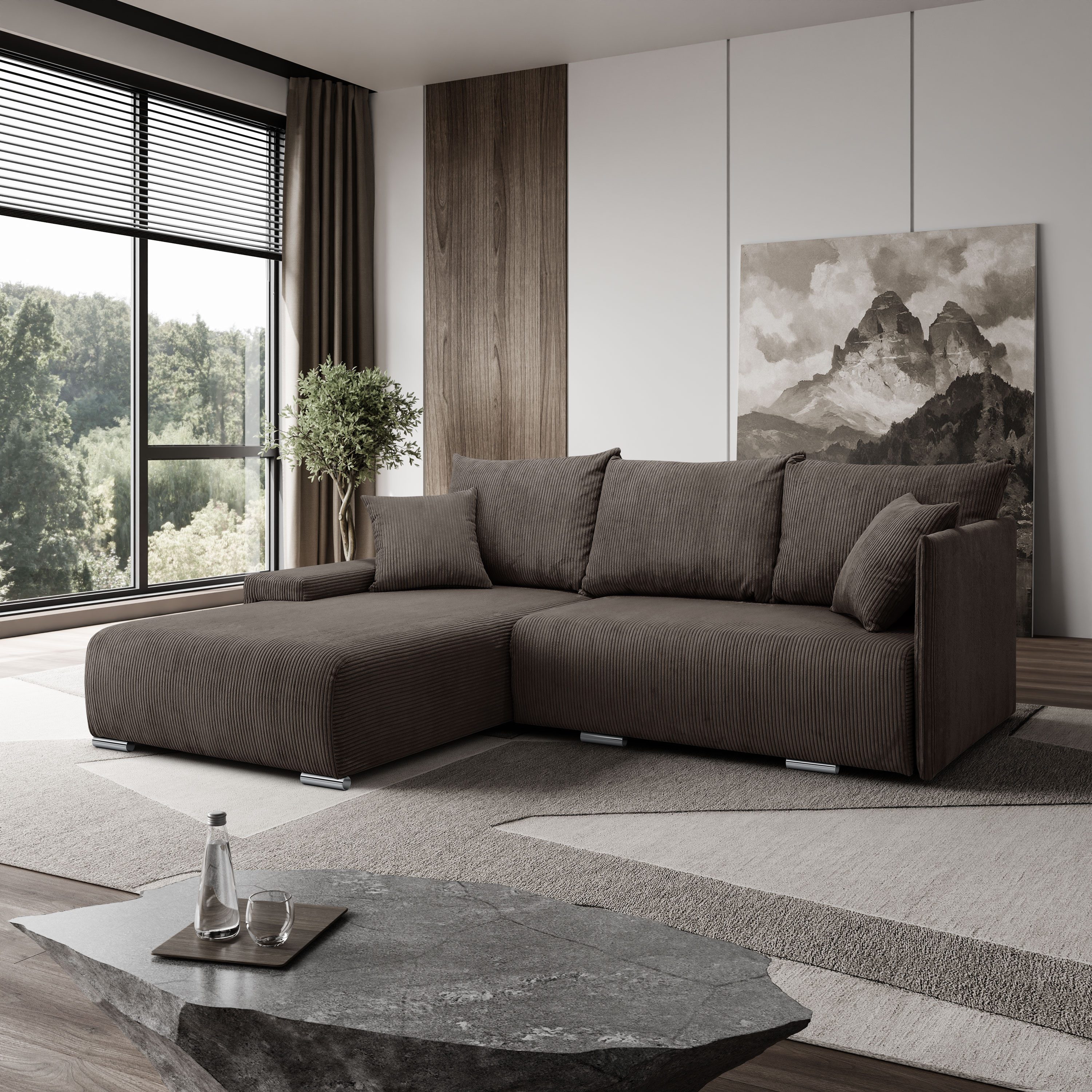 Kaiser Möbel Ecksofa Sofa L form, günstig online kaufen