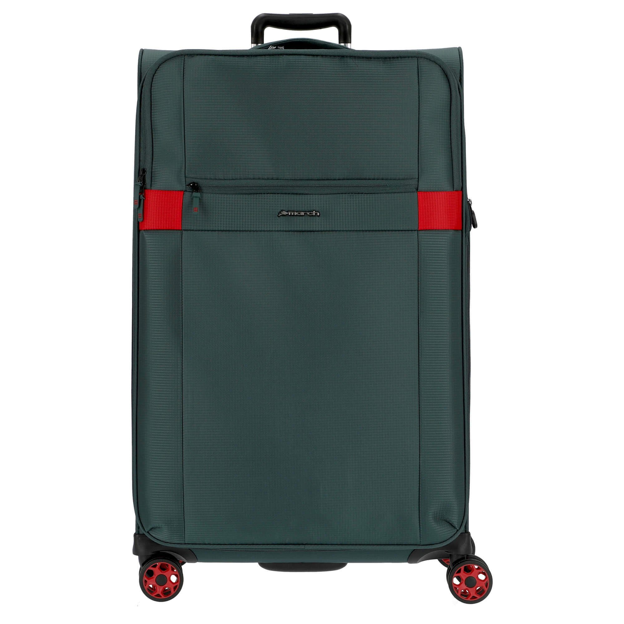 March15 Trading Trolley Kober - 4-Rollen-Trolley L 72 cm erw., 4 Rollen dark green