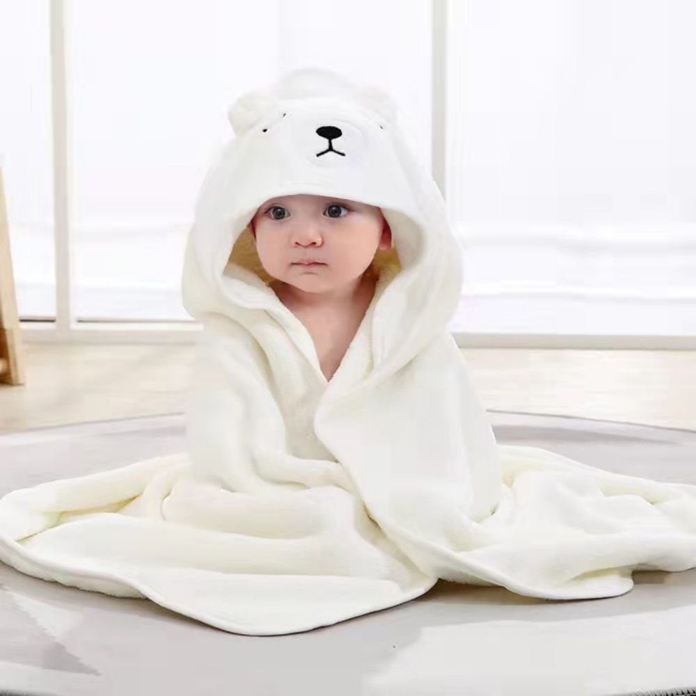LENBEST Turban-Handtuch Babyhandtuch mit Kapuze, Weich Baby Badetücher, (1-St), (1-St)