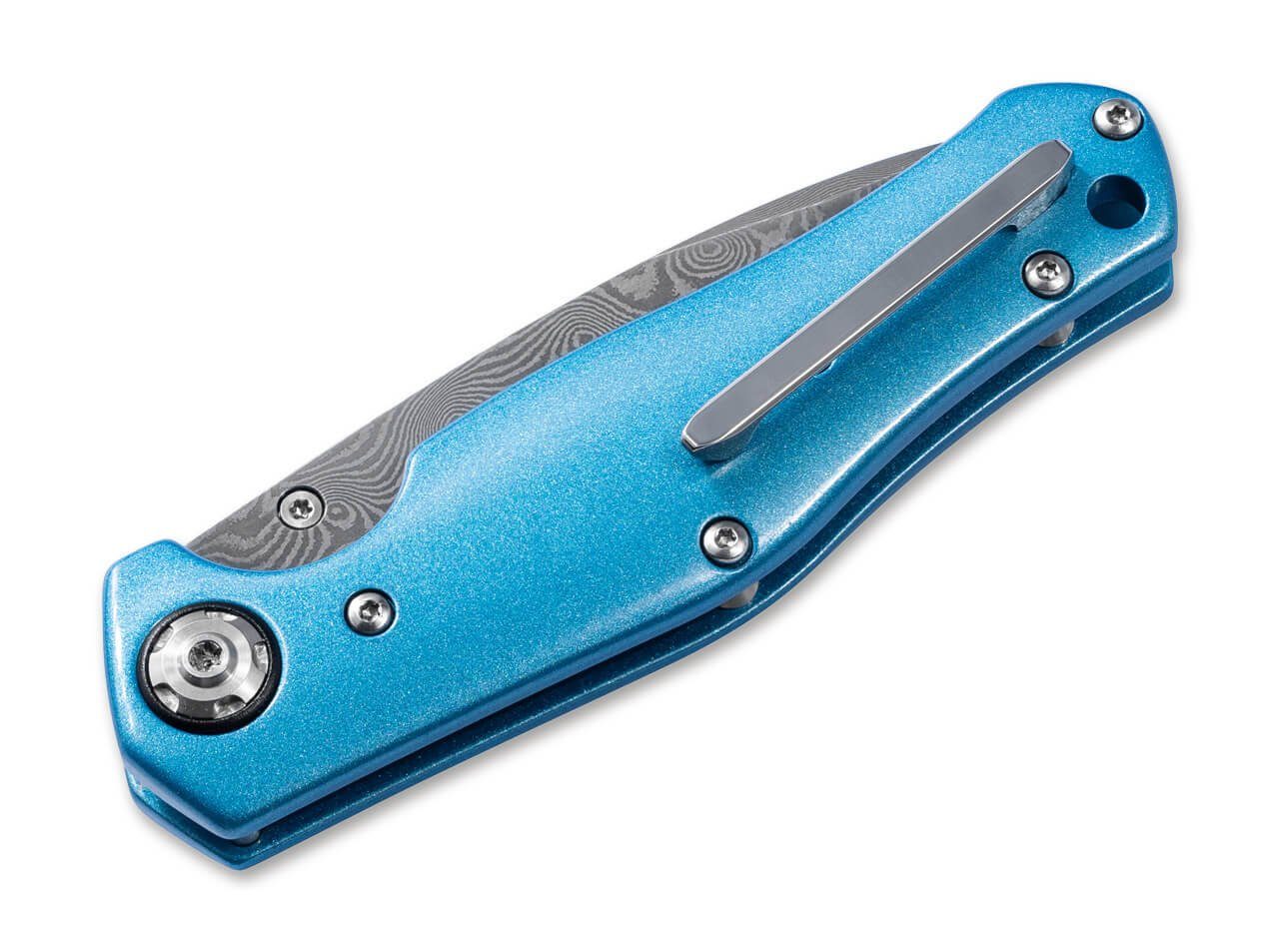 Böker Manufaktur Solingen Taschenmesser Böker Manufaktur Solingen 1969 Z28-Damast Einhandmesser, (1 St), Einhandmesser, Damastklinge