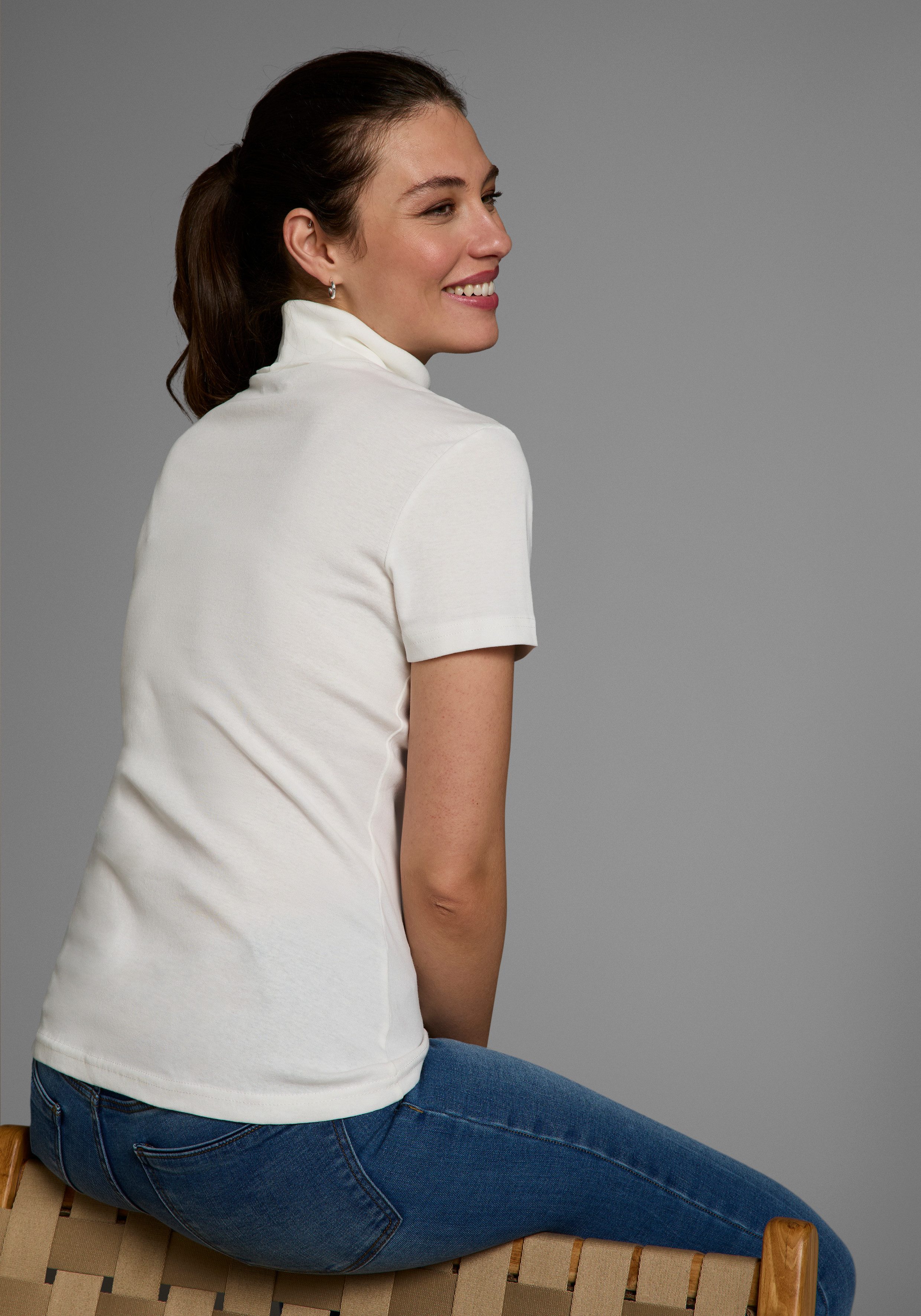 Flashlights Rollkragenshirt (2er-Pack) eng geschnitten, aus elastischem Material, im 2er-Pack