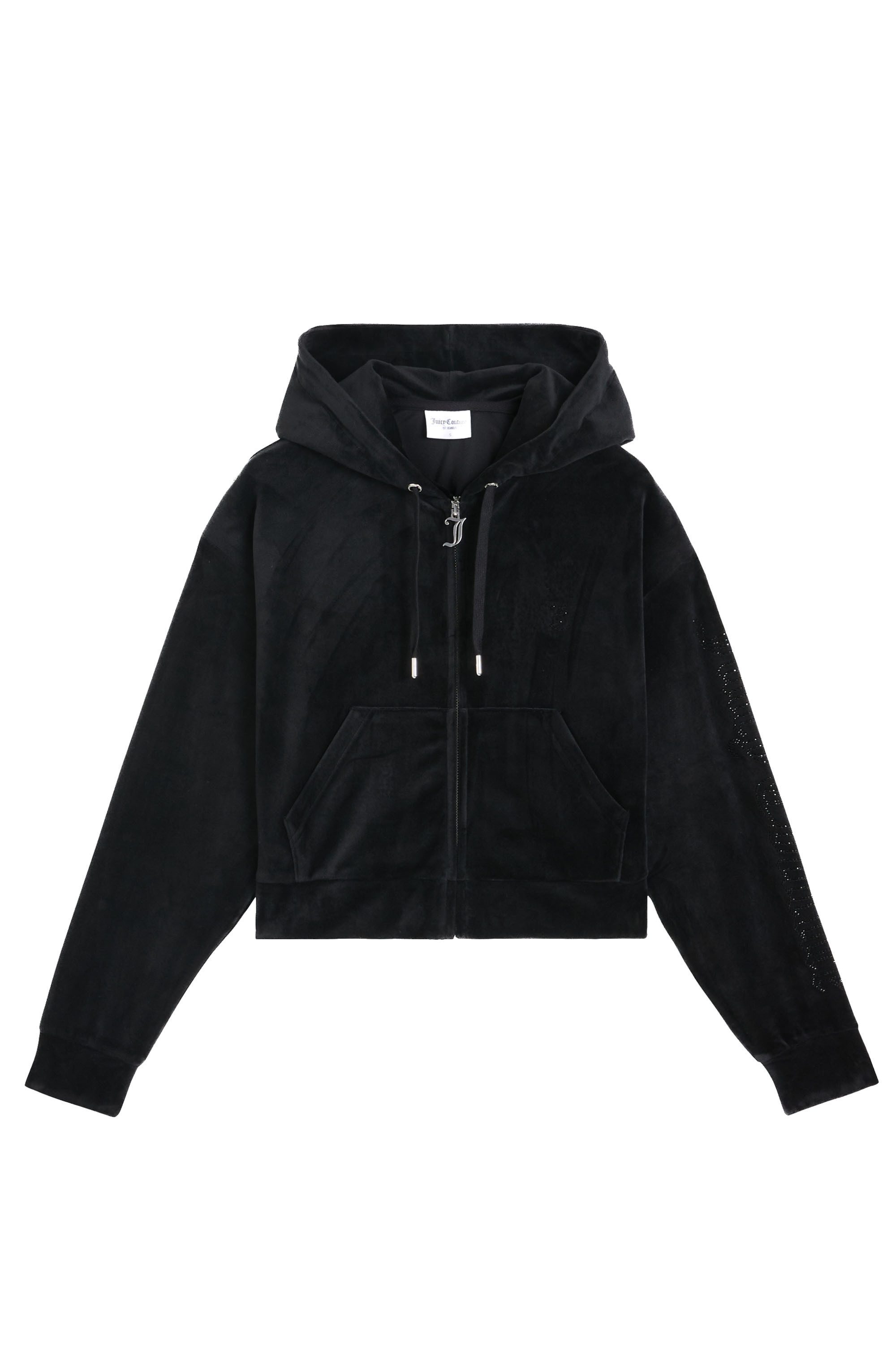 Juicy Couture Kapuzennickijacke ICCLE DIAMANTE OVERSIZED CROPPED HOODIE Dam günstig online kaufen