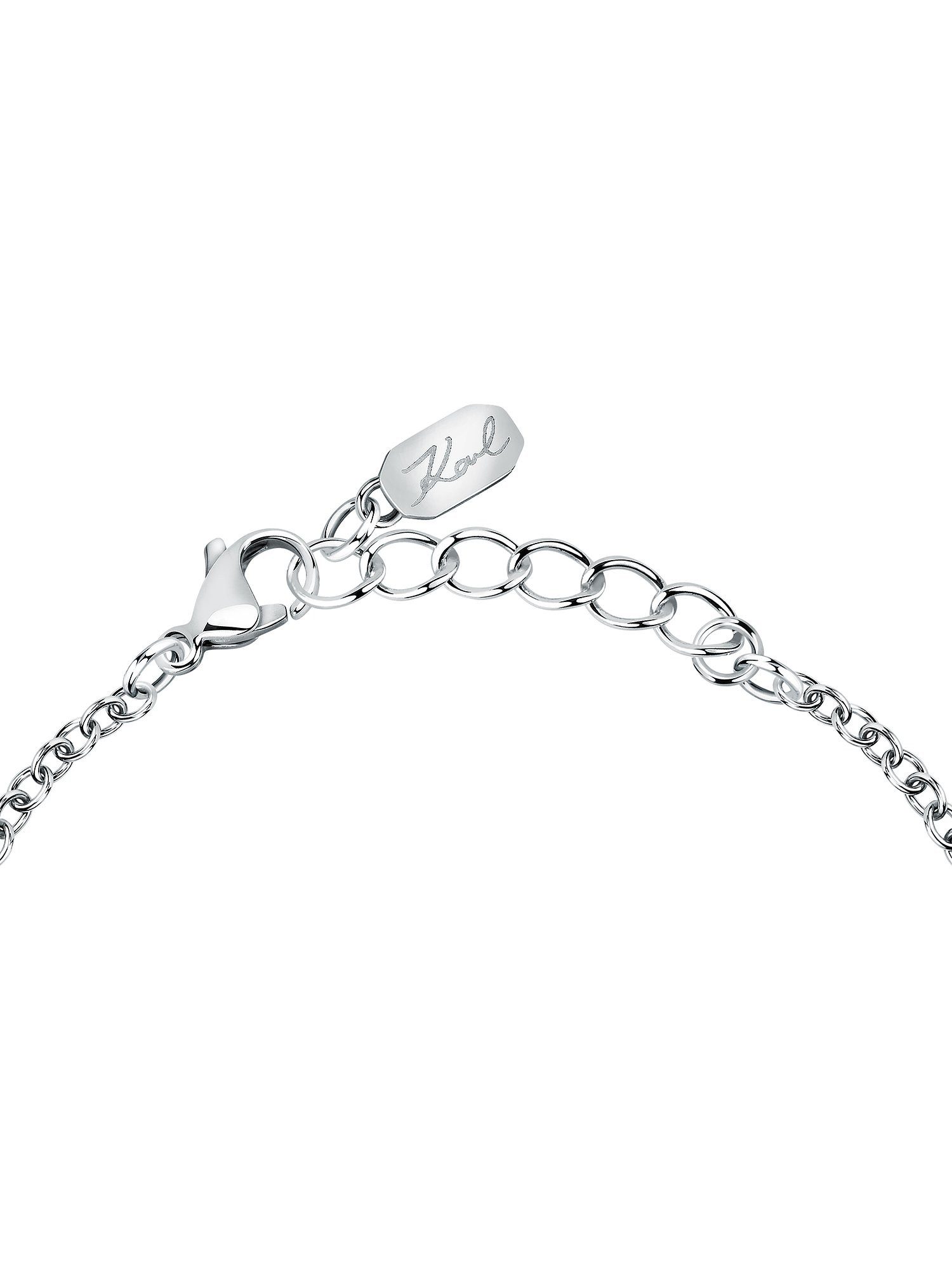 KARL LAGERFELD Armband Karl Lagerfeld Damen-Armband Edelstahl 4 Kristall