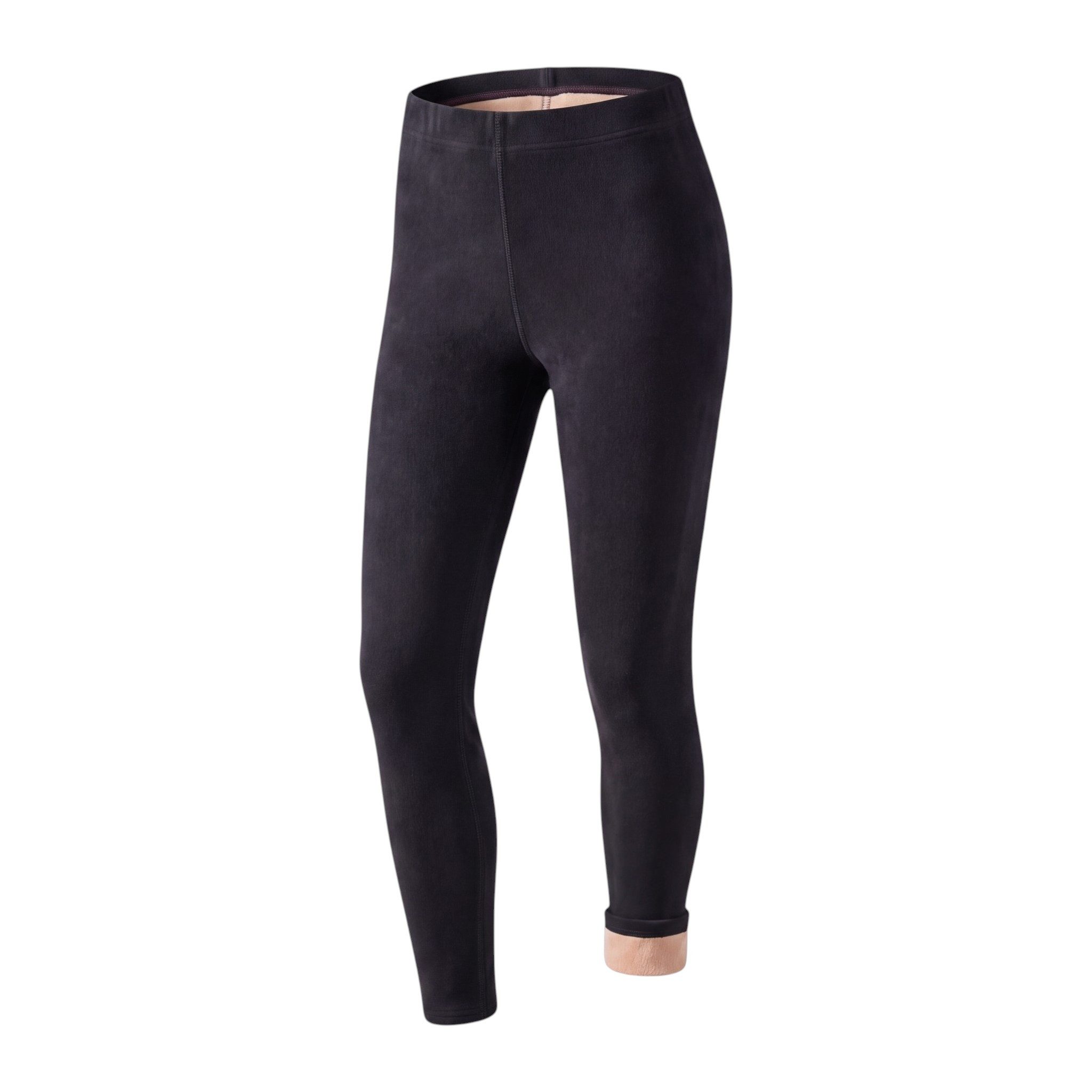 OriginalYou Thermoleggings Damen Teddyfleece Leggings gefüttert Kuschelweiche Haushose High Waist, in großen Größen erhältlich