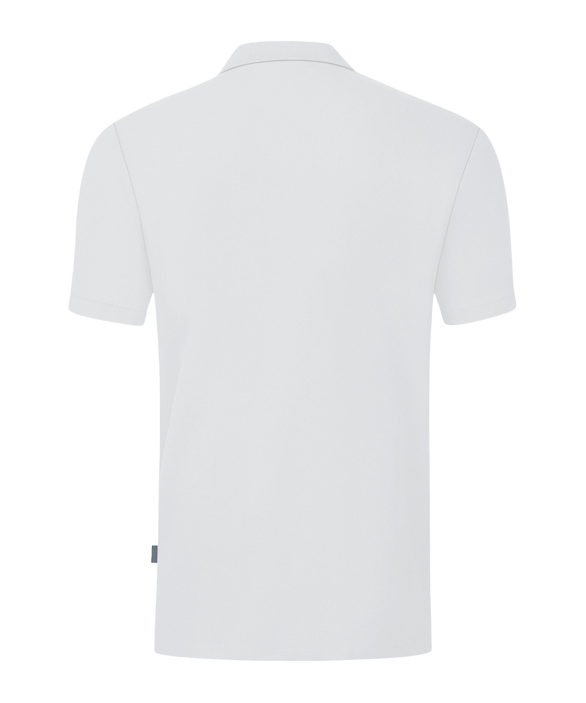 Polo Nachhaltiges Jako weiss Produkt Organic Shirt T-Shirt