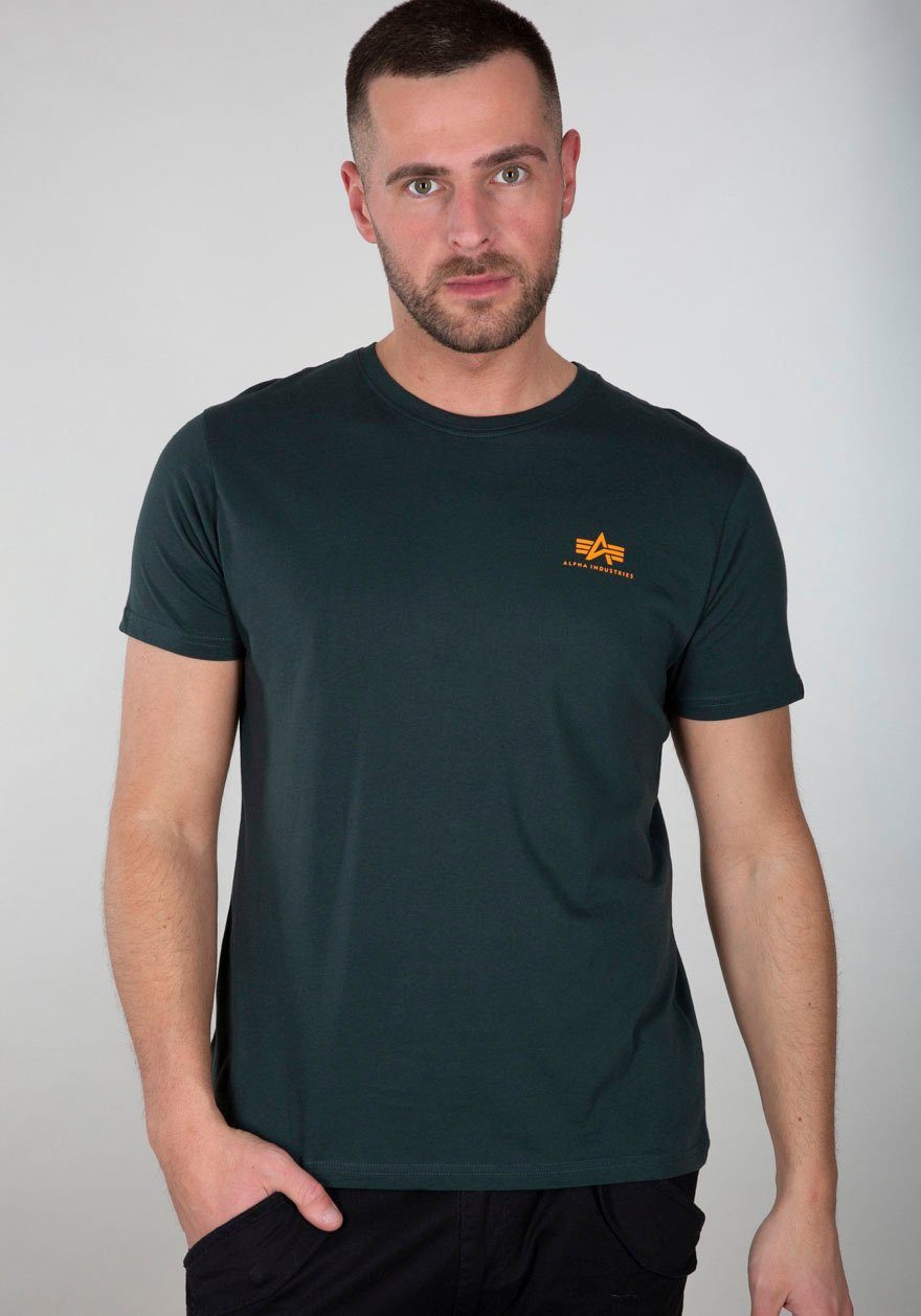 Alpha Industries Rundhalsshirt BASIC T SMALL LOGO