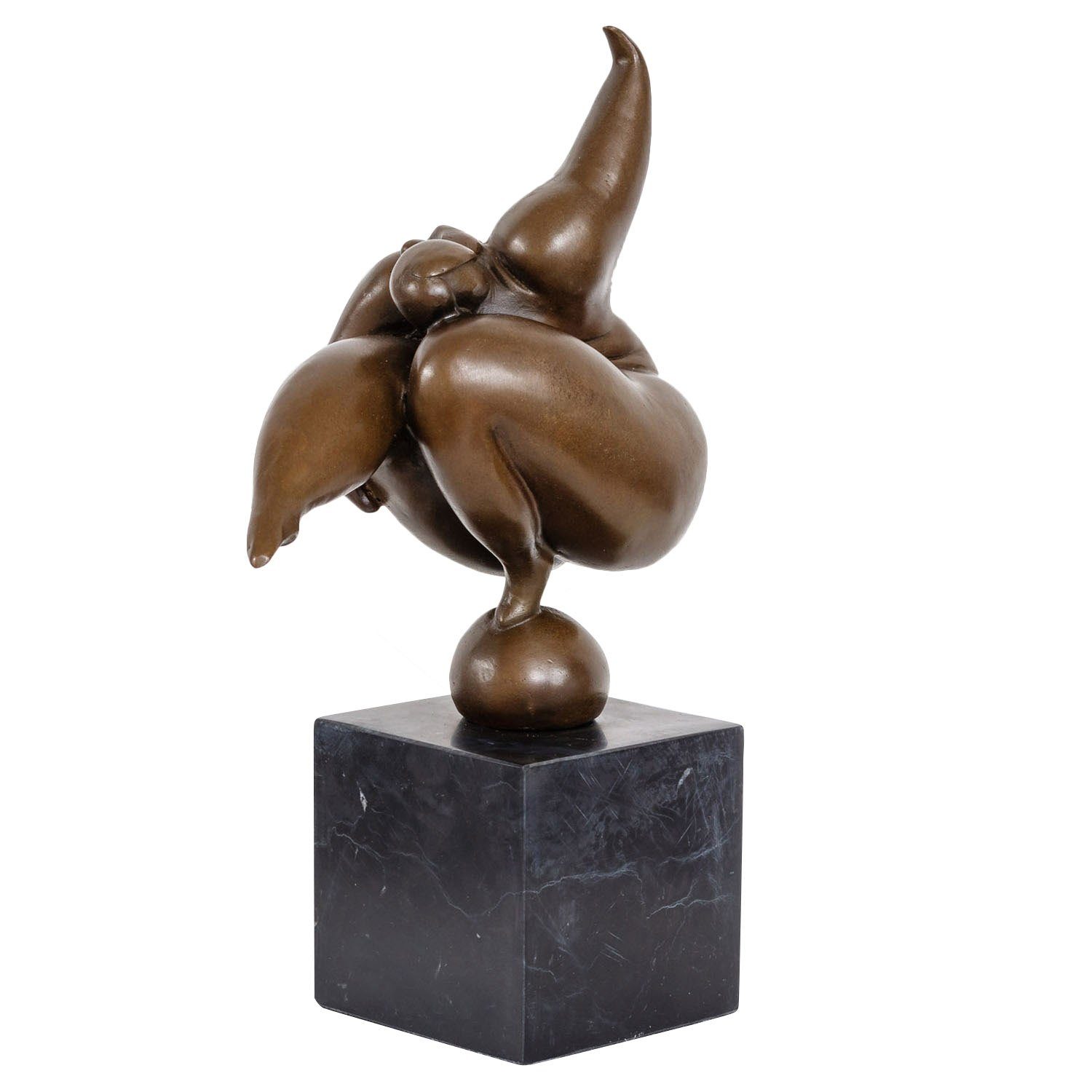 Aubaho Skulptur Bronzeskulptur Erotik erotische Kunst Statu Bronze Figur Antik-Stil im