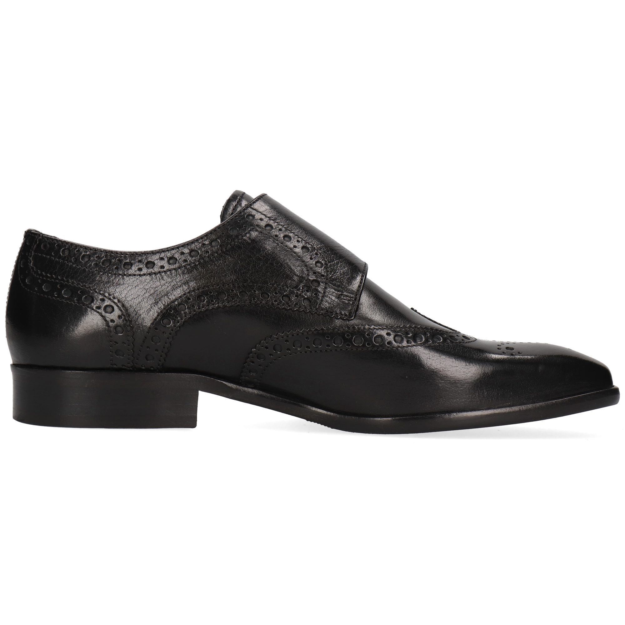 Melvin & Hamilton Bond 5 Leder-Monk Schuhe für Herren Schnürschuh Flache Absätze, Echtes Leder, Vegetabile Gerbung
