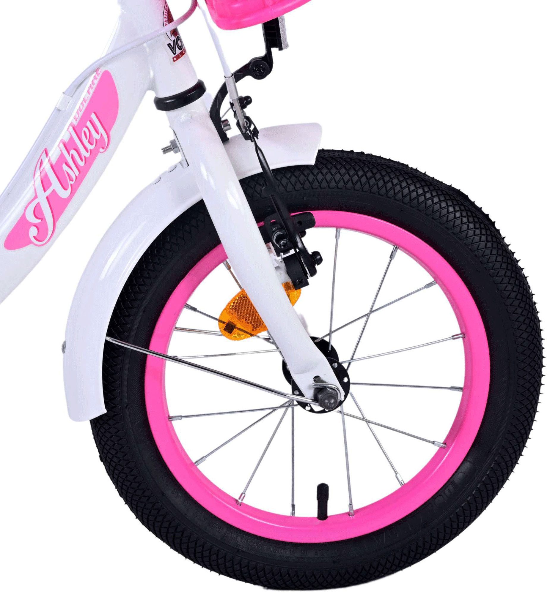 Volare Kinderfahrrad Ashley, 1 Gang, ohne Schaltung, Volare Ashley 14 Zoll Kinderfahrrad Mädchen Jungen 3,5 - 5 Jahre