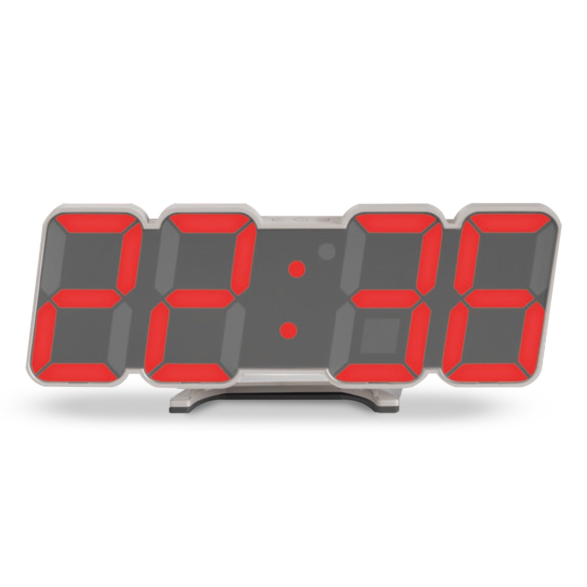 Wanduhr LED-Wand- und Tischuhr mit praktischem Wecker günstig online kaufen