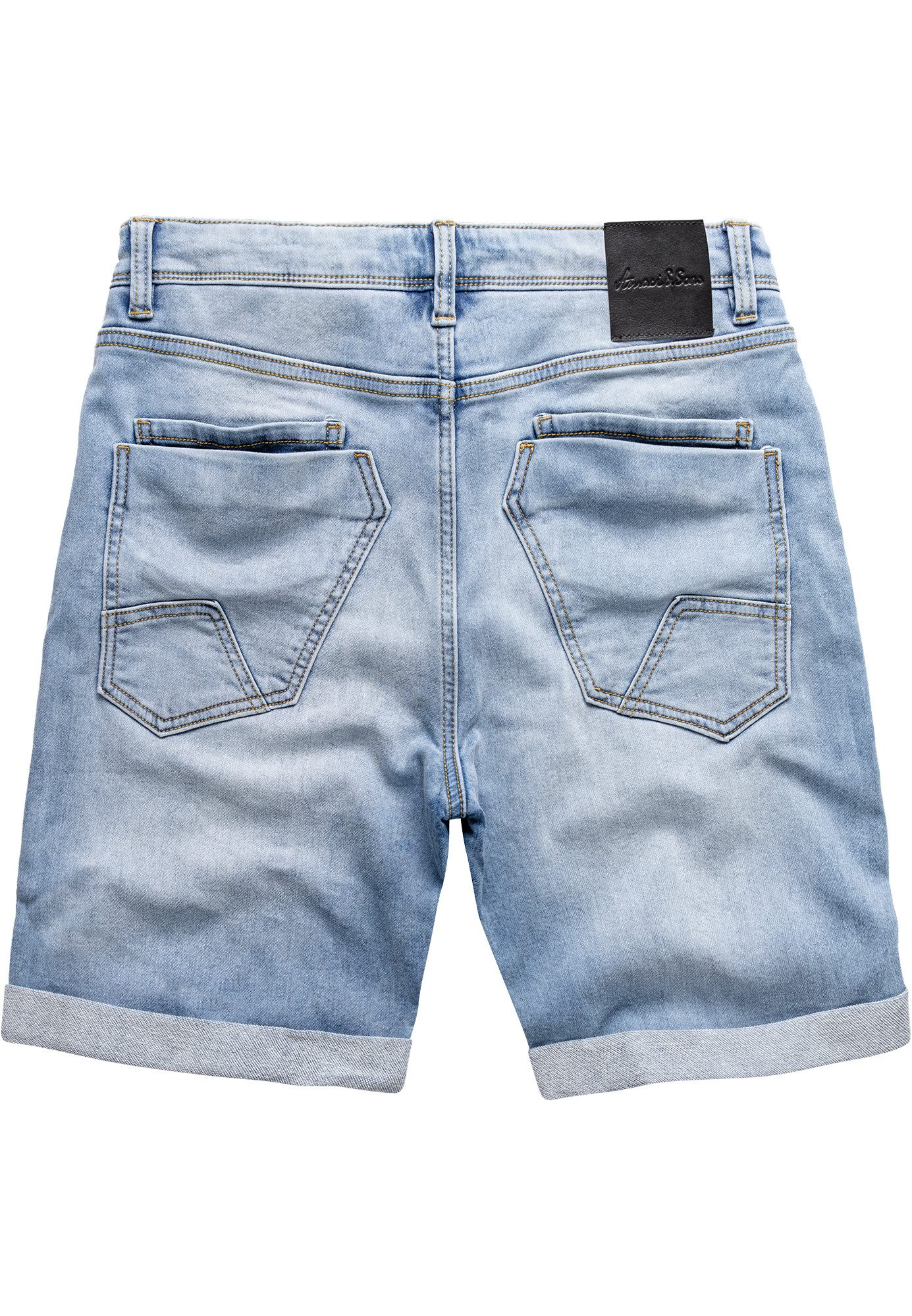 Amaci&Sons Jeansshorts MARKHAM Jeansshorts Herren Bermuda günstig online kaufen