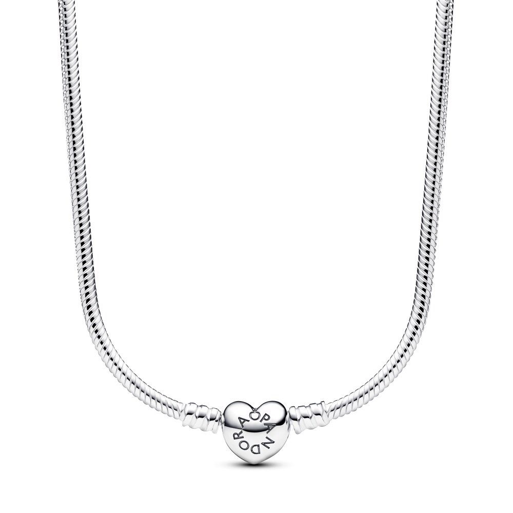 Collier Pandora Moments Halskette mit Herzverschluss 393091C00-45