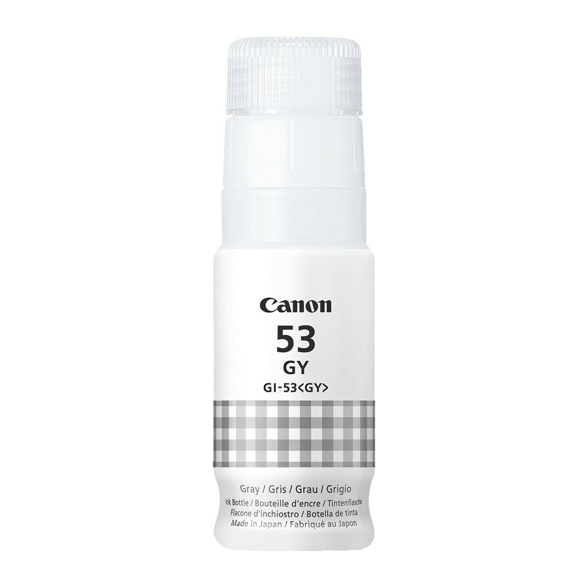 Canon GI-53 GY Tintenpatrone (60 grau) Tintenflasche, Original ml