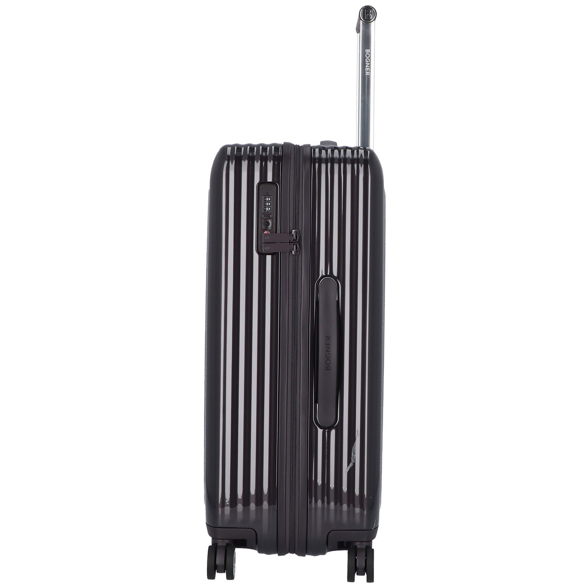 BOGNER Hartschalen-Trolley Piz, 4 Rollen, Polycarbonat
