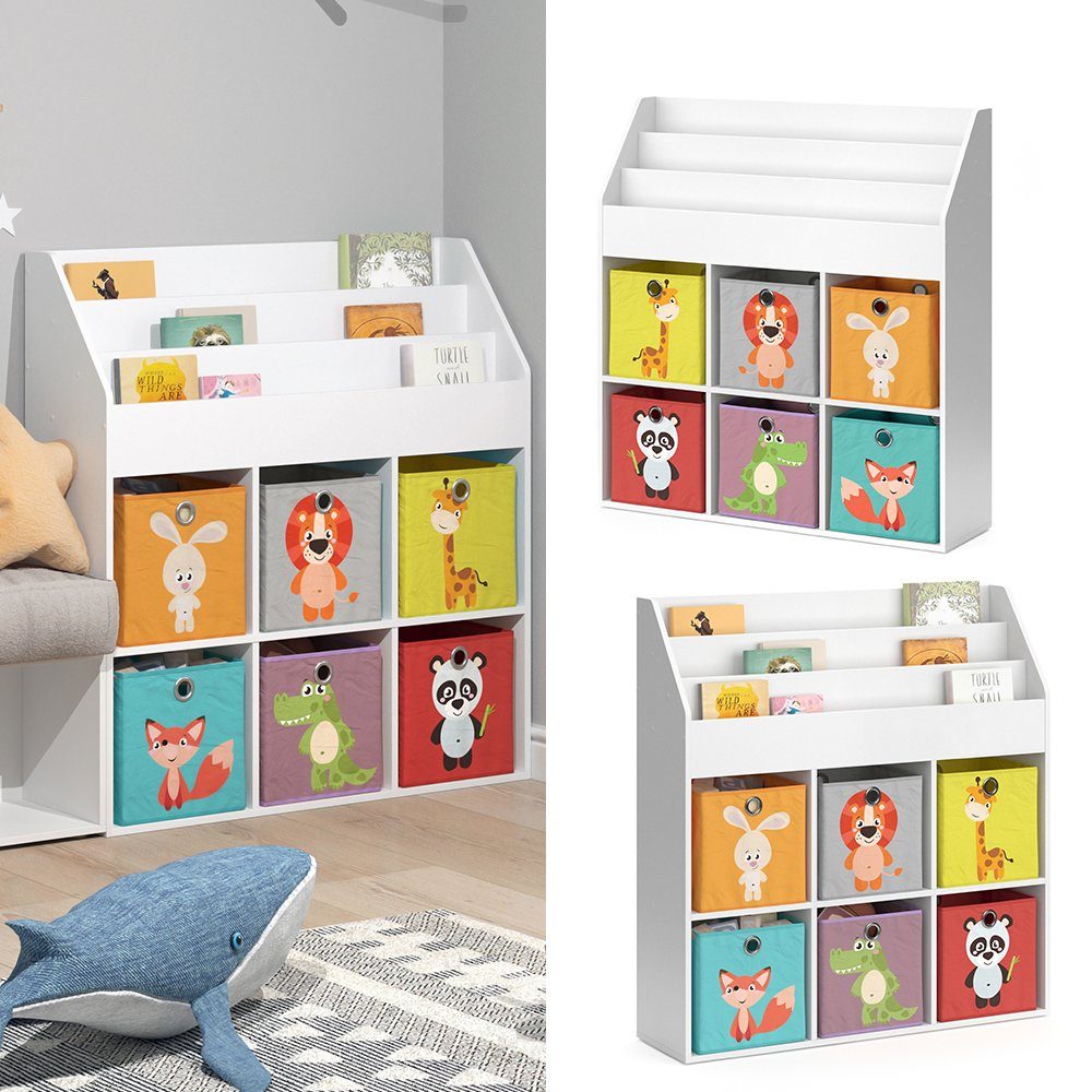 Vicco Bücherregal Luigi, Weiß, 107.2 x günstig online kaufen