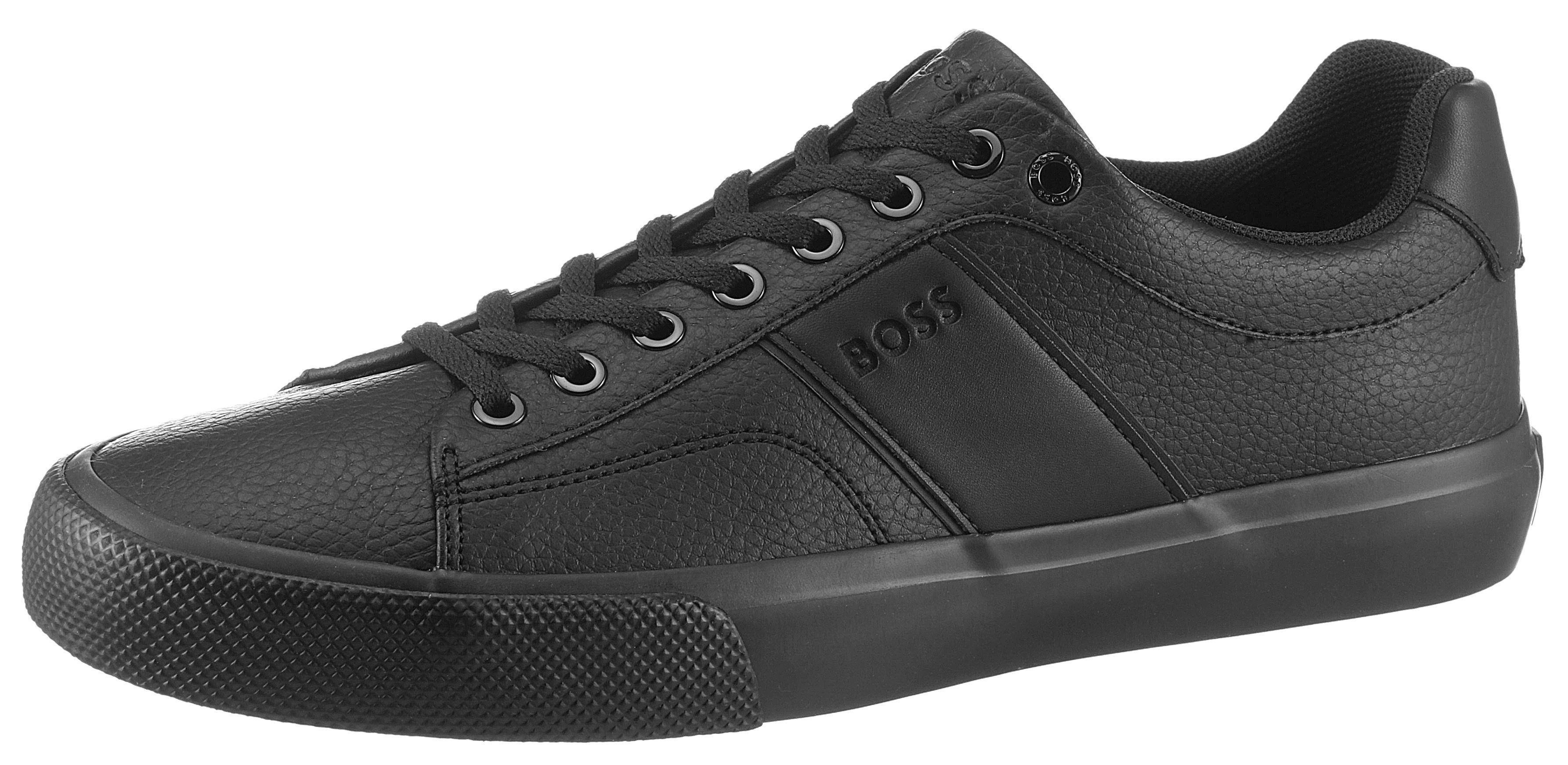 BOSS Aiden Sneaker, Freizeitschuh, Halbschuh, Schnürschuh im monochromem Lo günstig online kaufen