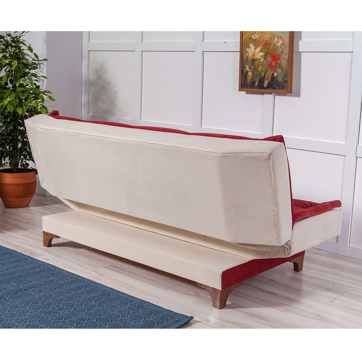 Sofa UNQ1342-3-Sitz-Sofa-Bett Decor Skye