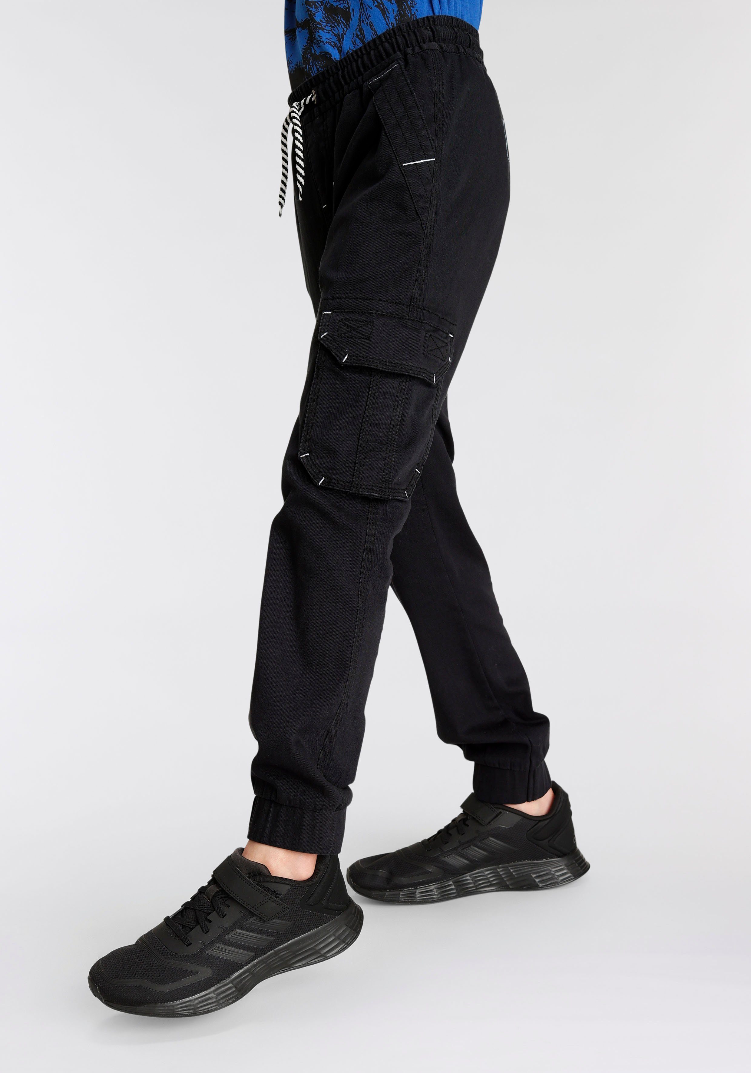 KIDSWORLD Cargohose, bequeme Schlupfform mit Stretch