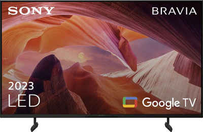Sony KD-43X80L LED-Fernseher (108 cm/43 Zoll, 4K Ultra HD, Google TV, Smart-TV, HDR, X1-Prozessor, Sprachsuche, BRAVIA Core ECOPACK)
