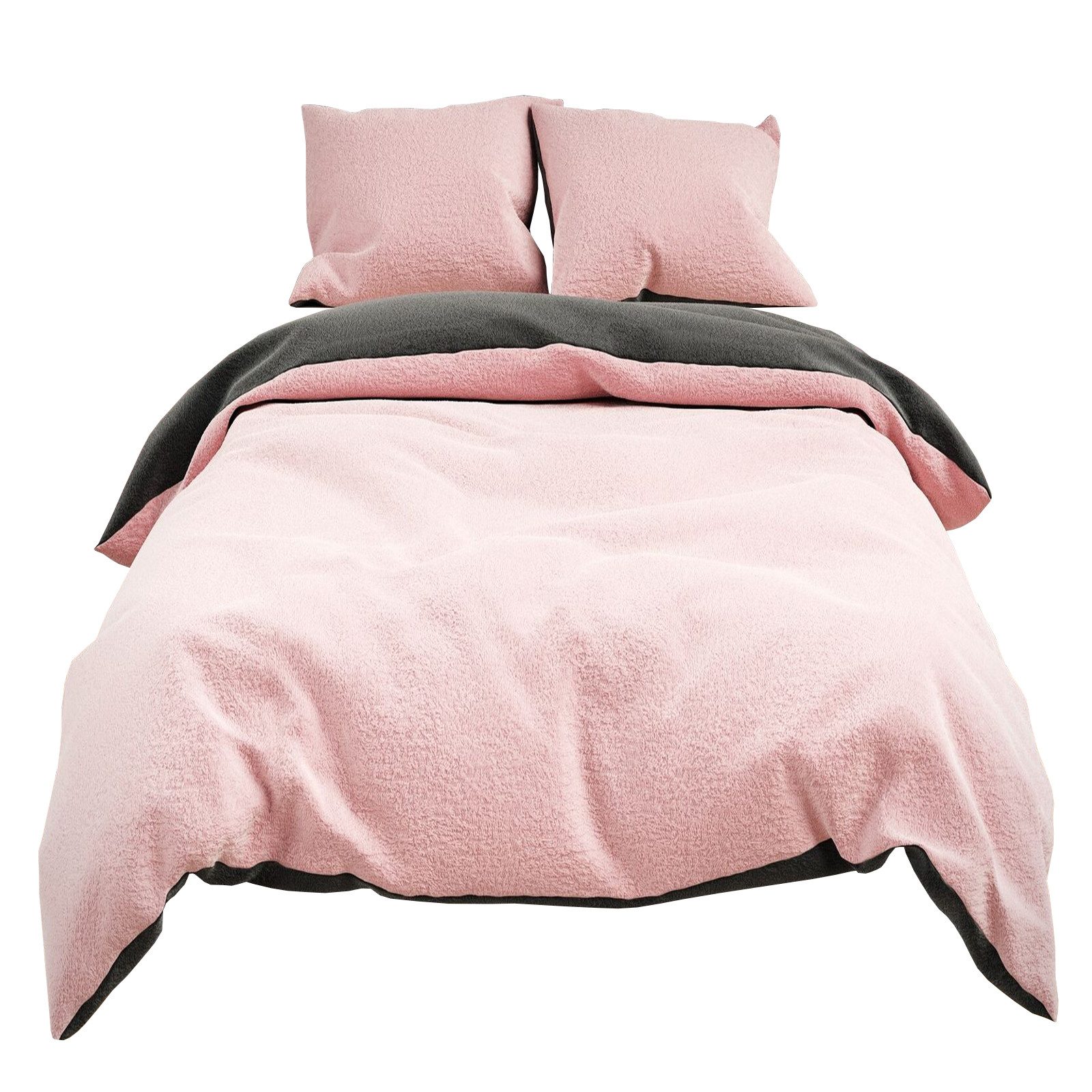 Visaggio Bettwäsche Winter Teddy Plüsch, Fleece, günstig online kaufen