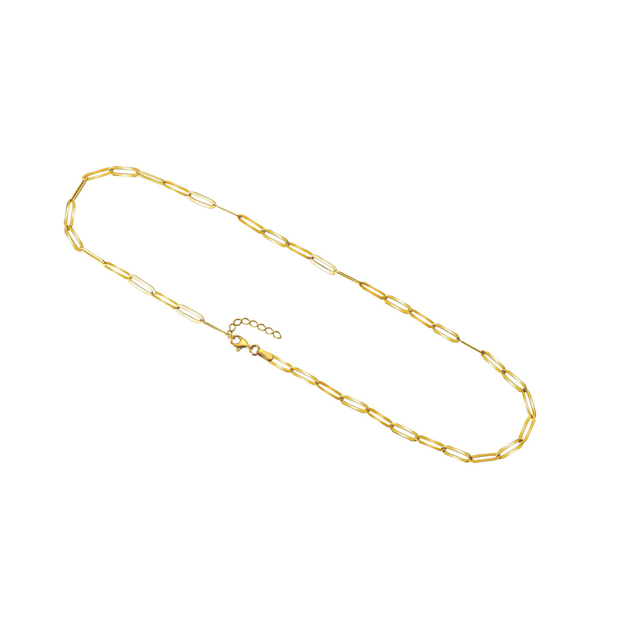 Vivance Collierkettchen 375/- Gelbgold Gliederkette glanz 43,5 cm