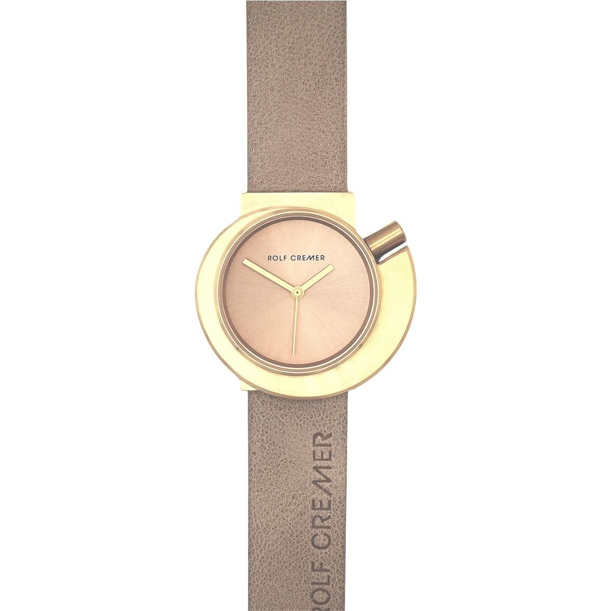 Rolf Cremer Quarzuhr Rolf Cremer Damenuhr Spirale S II 508509 Lederband, (1-tlg)