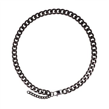 Heideman Collier Tommy schwarz farben (inkl. Geschenkverpackung), Halskette Männer ohne Anhänger