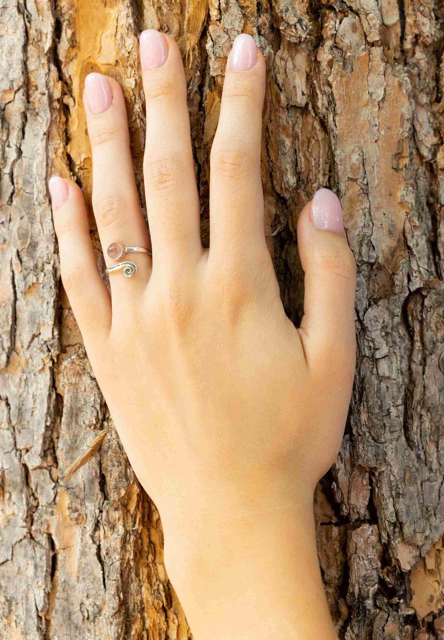 mantraroma Silberring (Ring mit Schmuckbeutel), Damenring aus 925er Silber günstig online kaufen