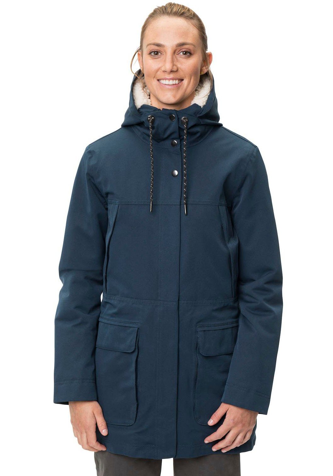 Komm und hab Spaß VAUDE Parka MANUKAU dark sea