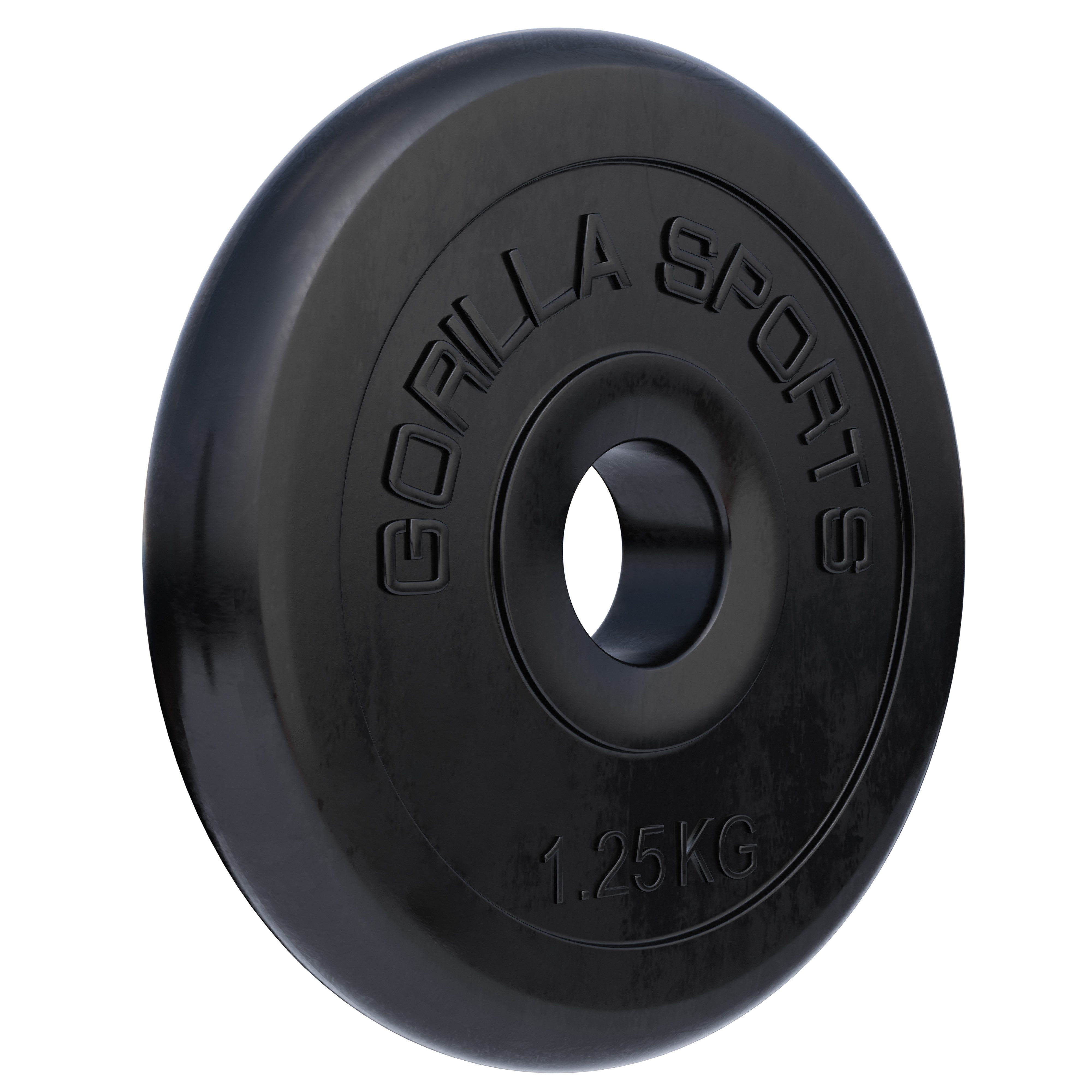 GORILLA SPORTS Hantelscheibe, 1.25 kg, (1-tlg)