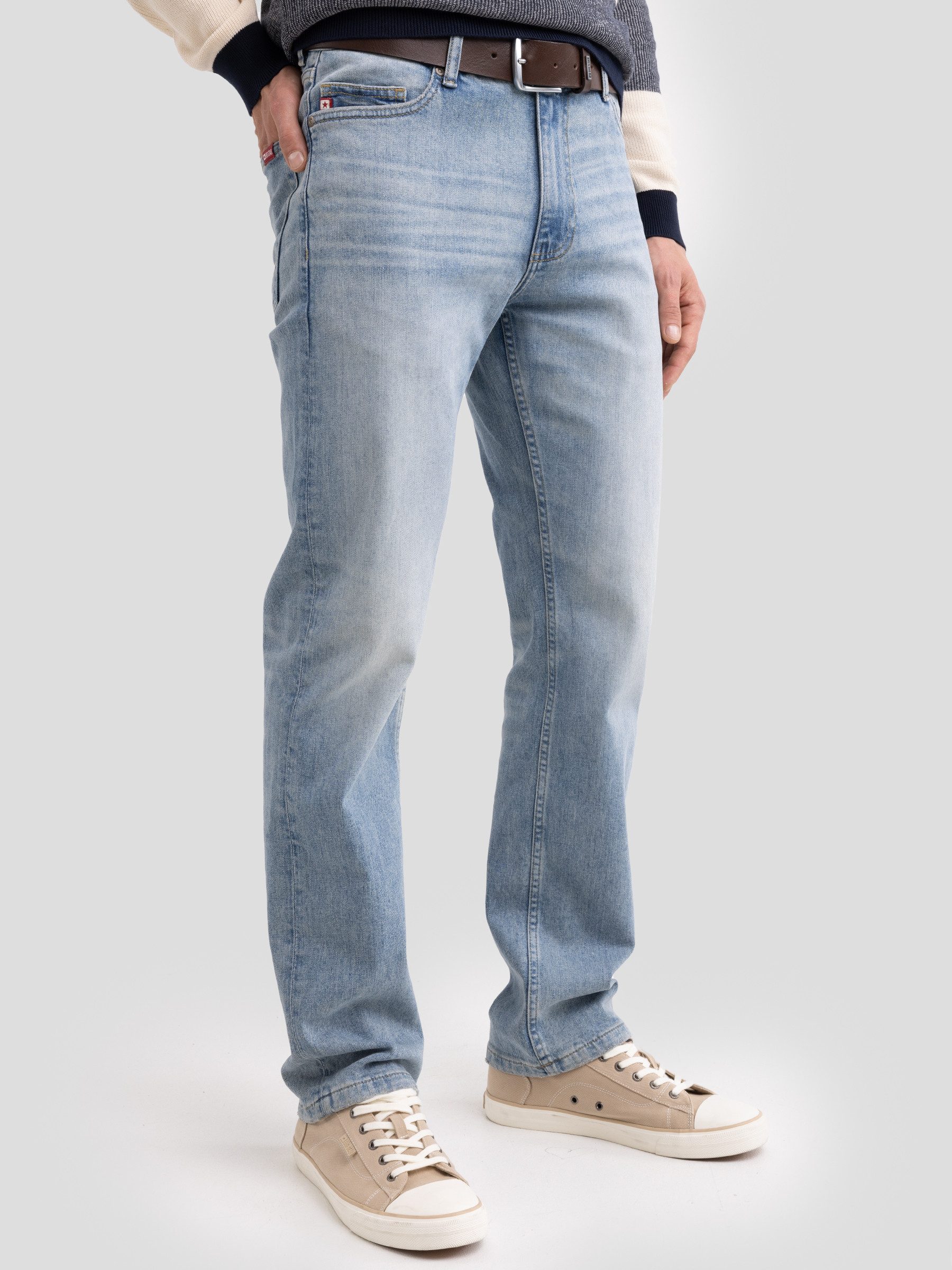 BIG STAR Straight-Jeans COLT hohe Leibhöhe günstig online kaufen