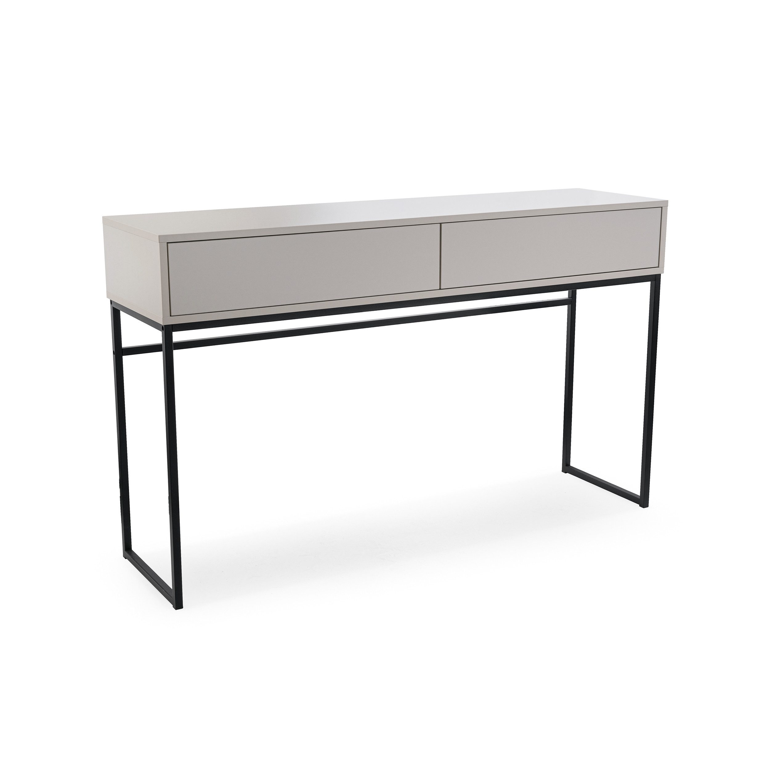 Beautysofa Schminktisch GIANA elegante grifflos mit 2 Schubladen (erhältlic günstig online kaufen