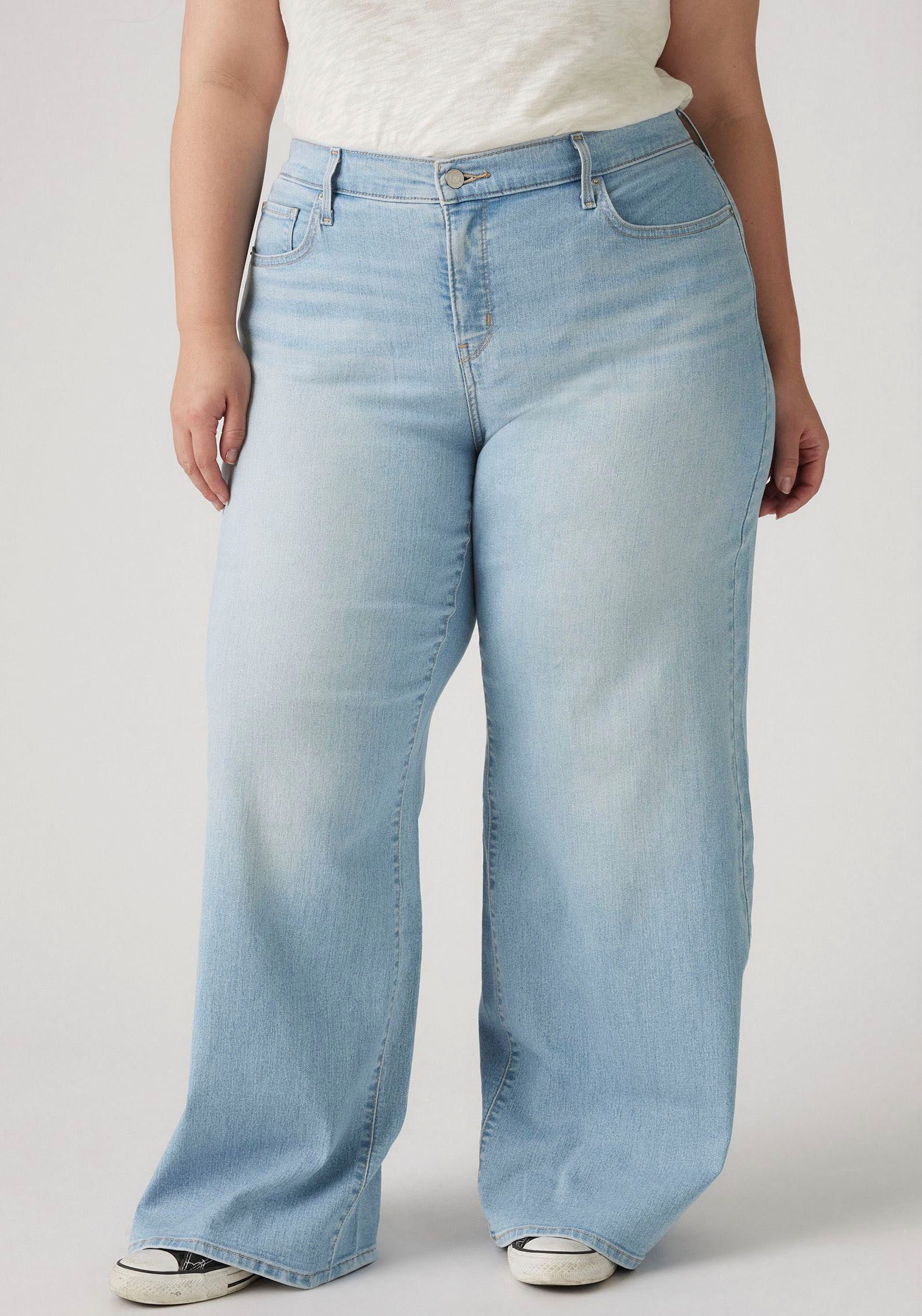 Levi's® Plus Weite Jeans PL 318 SHAPING WIDE LEG im Five-Pocket Style