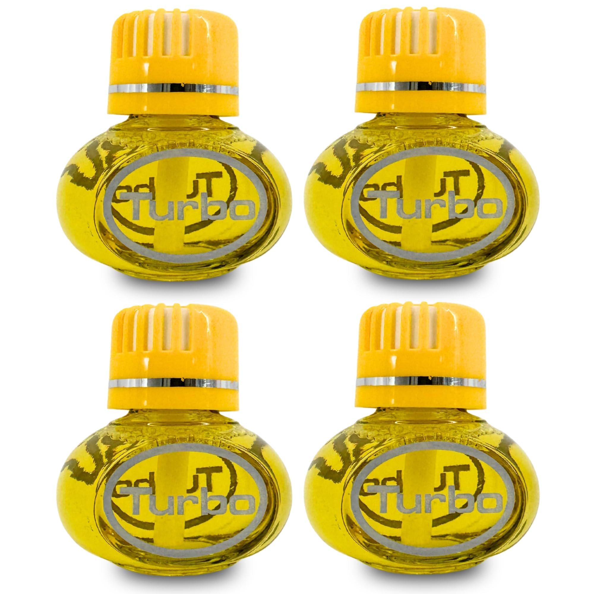 Raumduft-Nachfüllflasche 4 Nachfüller Lufterfrischer fürt Poppy Turbo All Ride 600ml Vanille