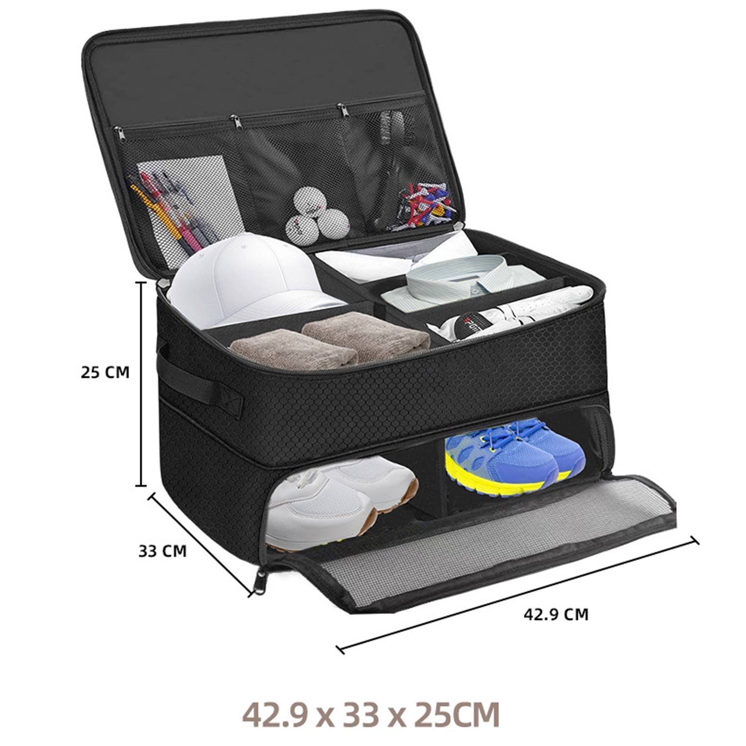 DuneDesign Aufbewahrungstasche Handtaschen Organizer M 27x10x16cm