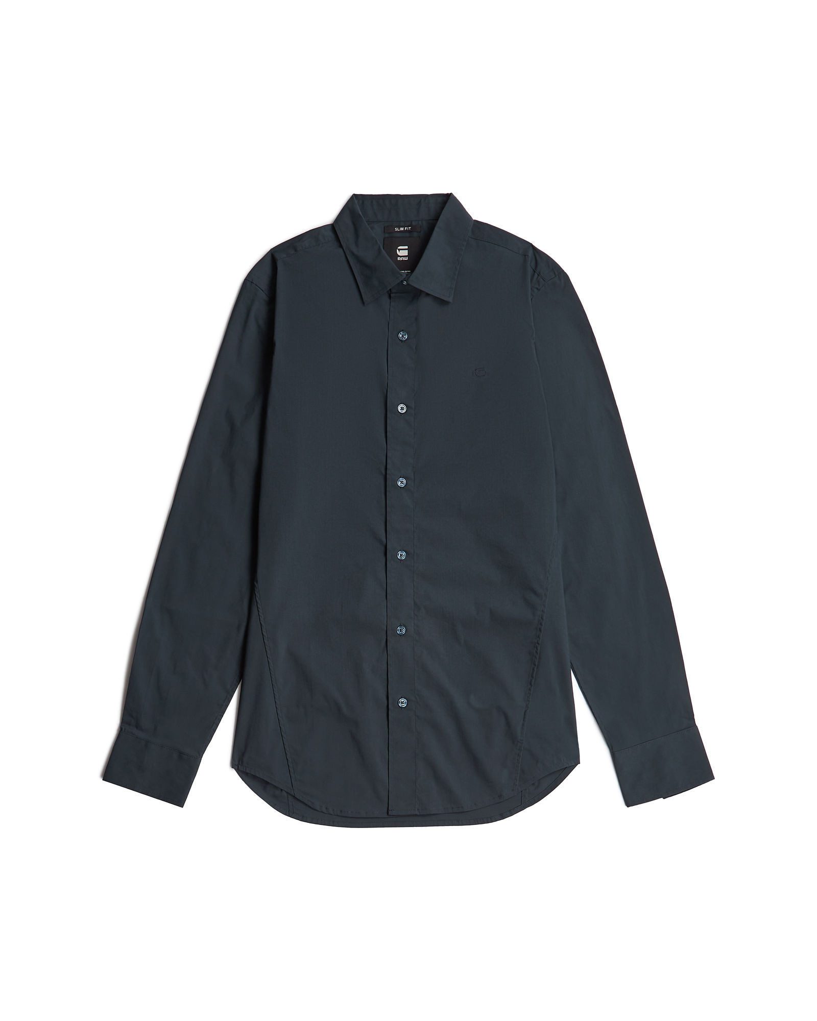 Langarmshirt Uniform Slim Hemd