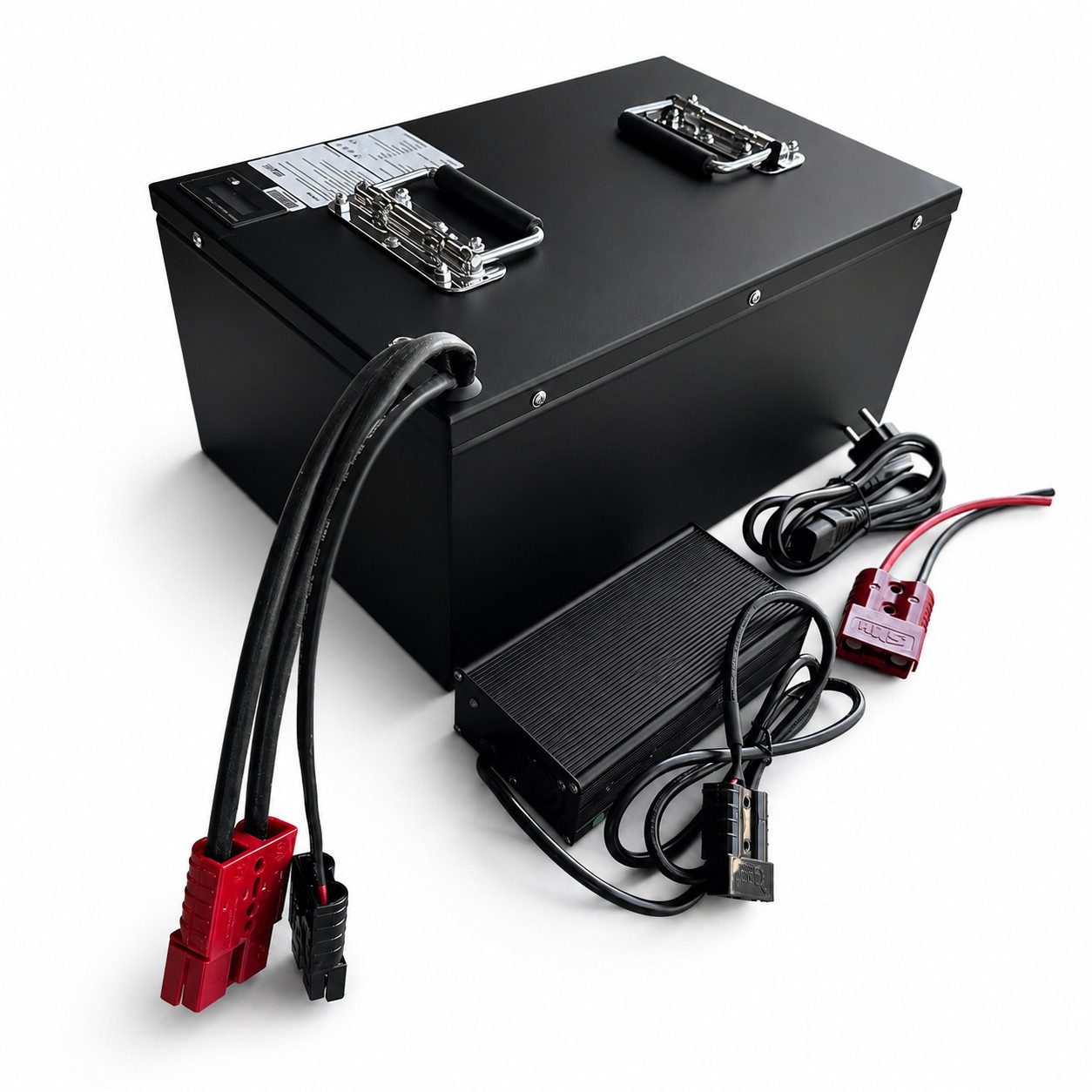 TZIpower LiFePO4 48V 60V 72V 50Ah 60Ah 80Ah 100Ah E-Bike Akku Roller Scooter PV Akkupacks, Metall Case