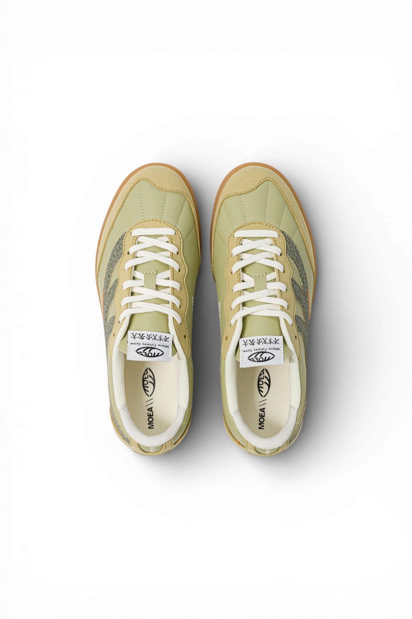 Moea Flow - Mushroom - grün Sneaker