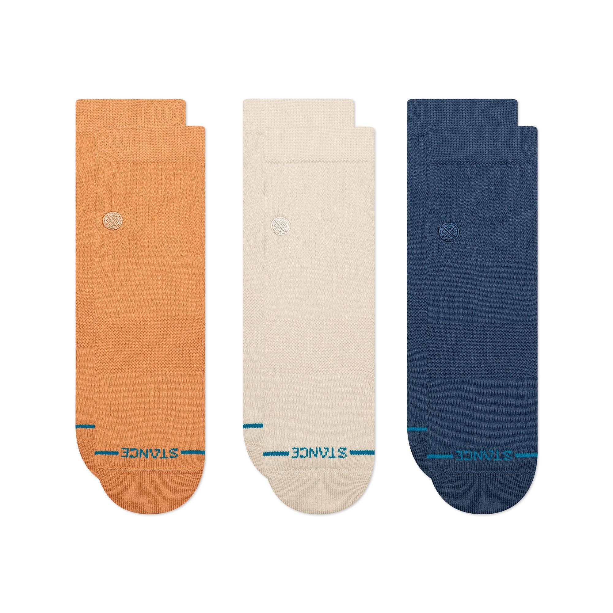 Stance Freizeitsocken ICON QUARTER 3 PACK