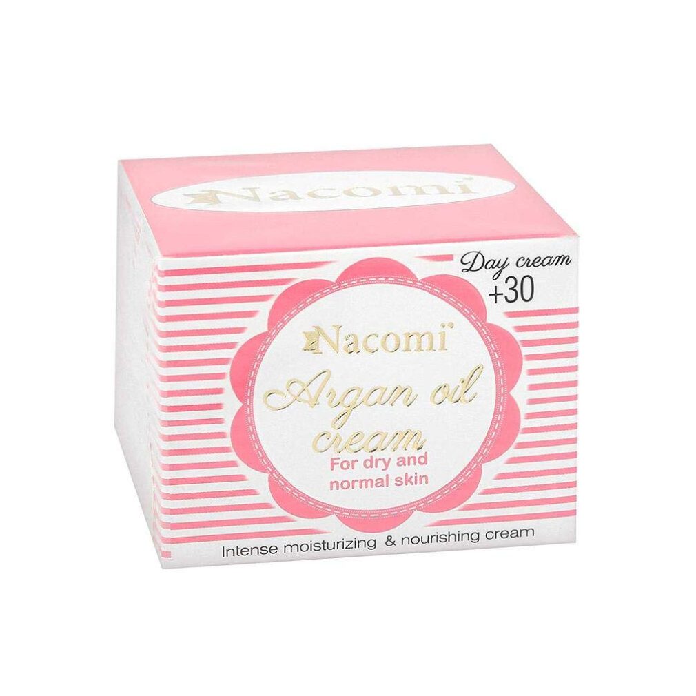 NACOMI Tagescreme Arganöl Creme für trockene und normale Haut 30+ Tagescreme