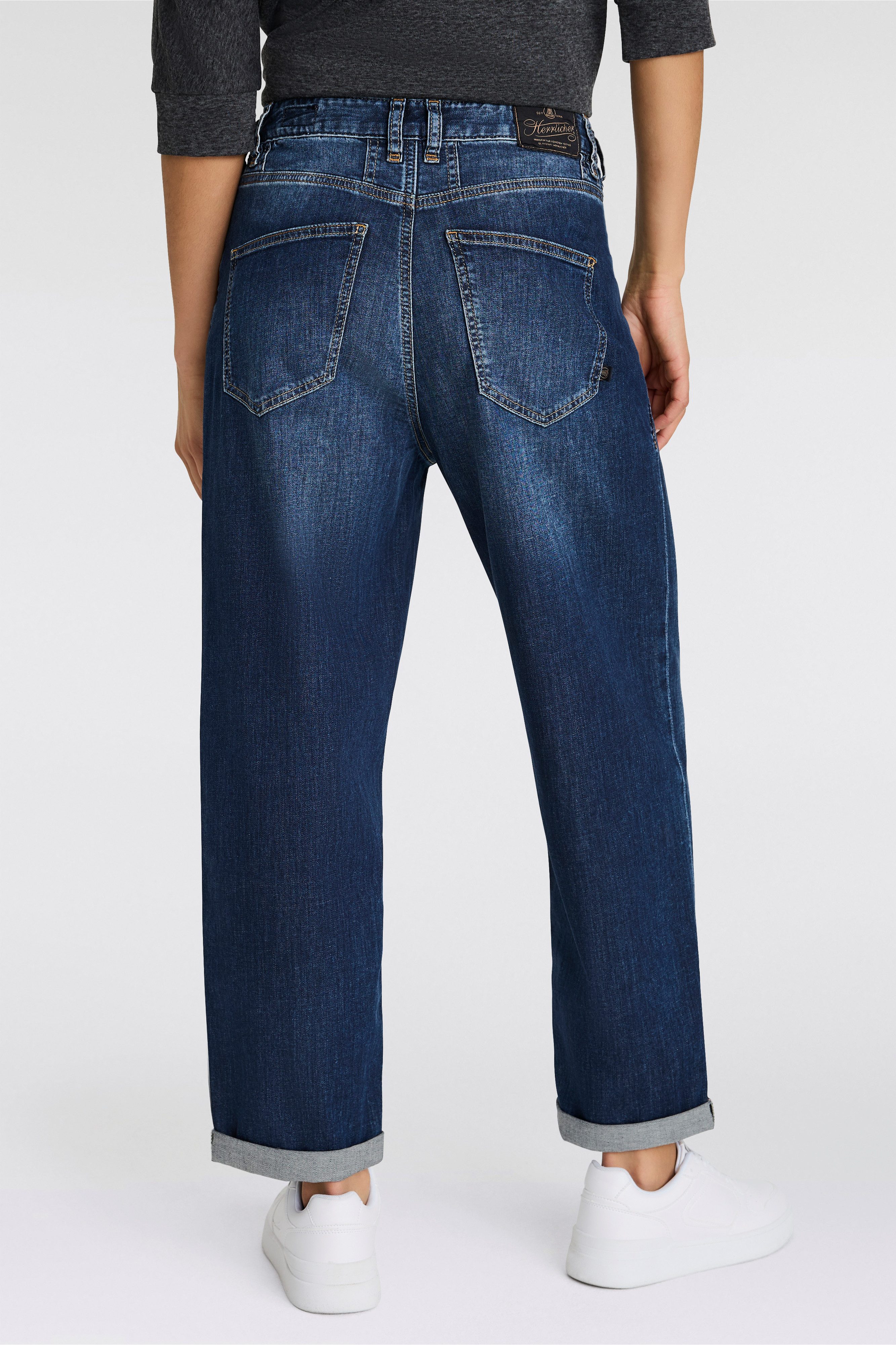 Herrlicher Straight-Jeans Brooke Denim Light krempelbar günstig online kaufen
